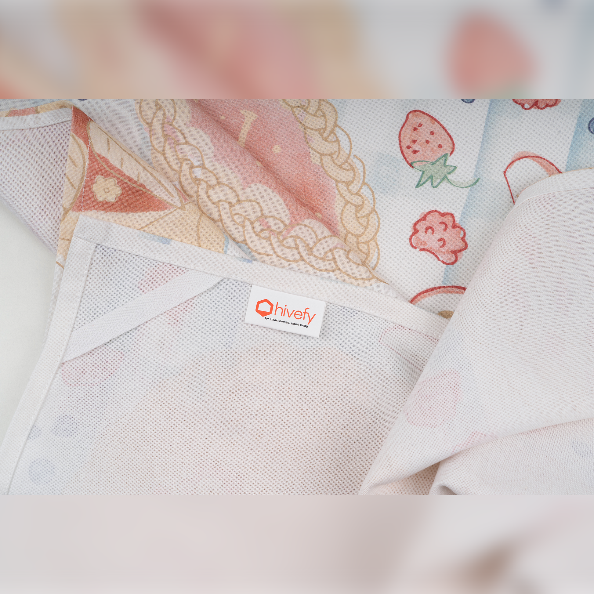 Sweet As Pie Digital Printed Kitchen Towel-(Set/2)