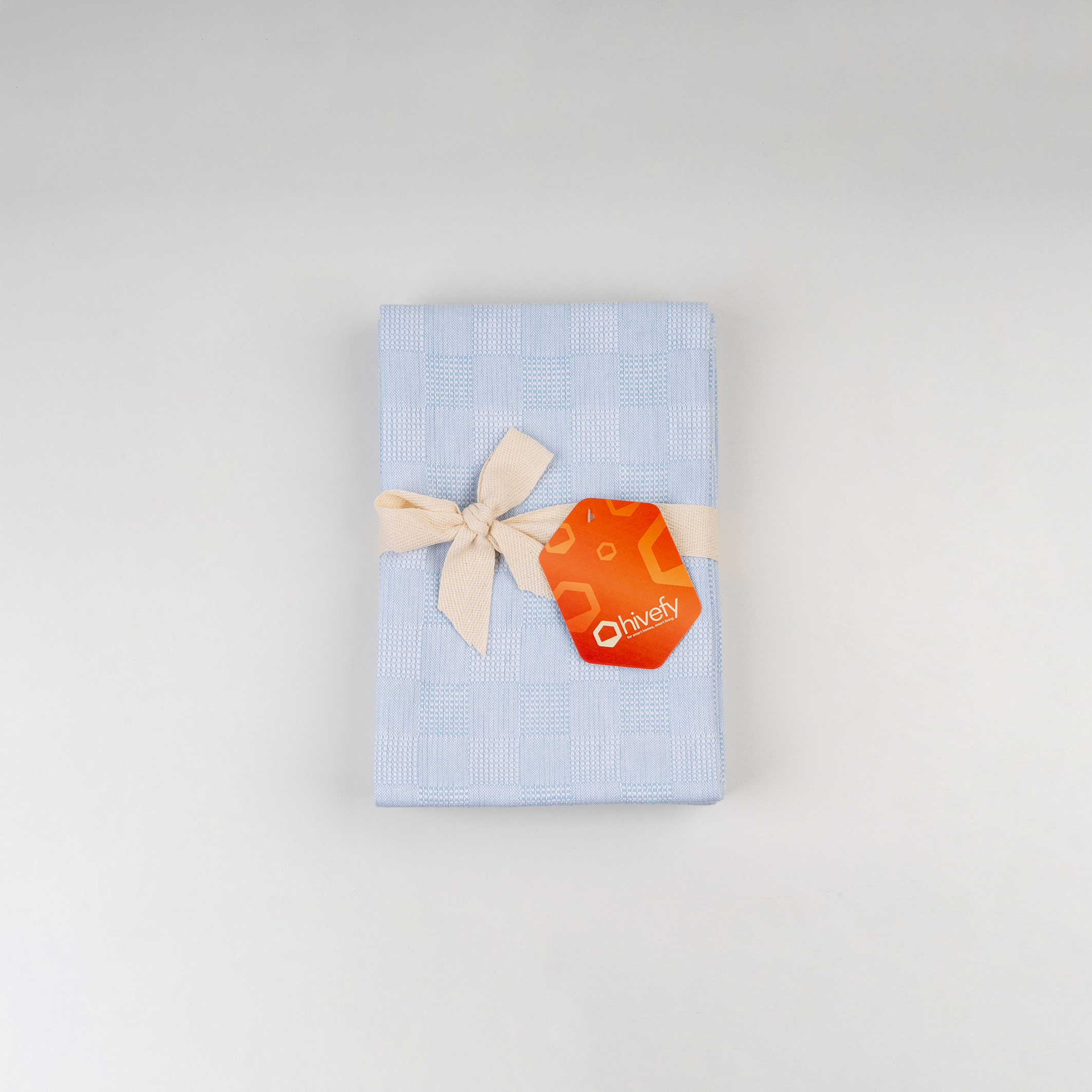 Cruise Blue Dobby Kitchen Towels-(Set/3)