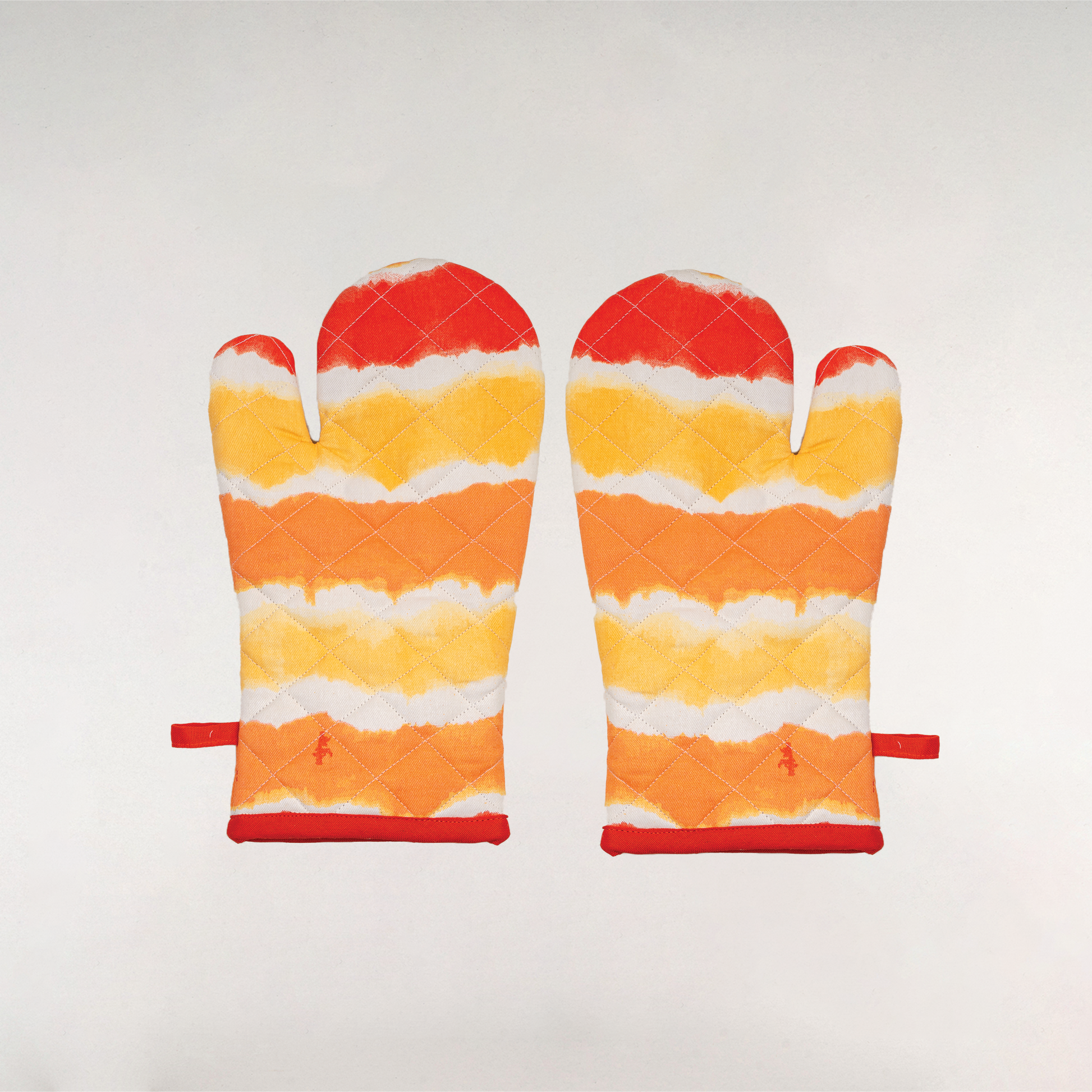 Sunset Printed Gloves-(Set/2)