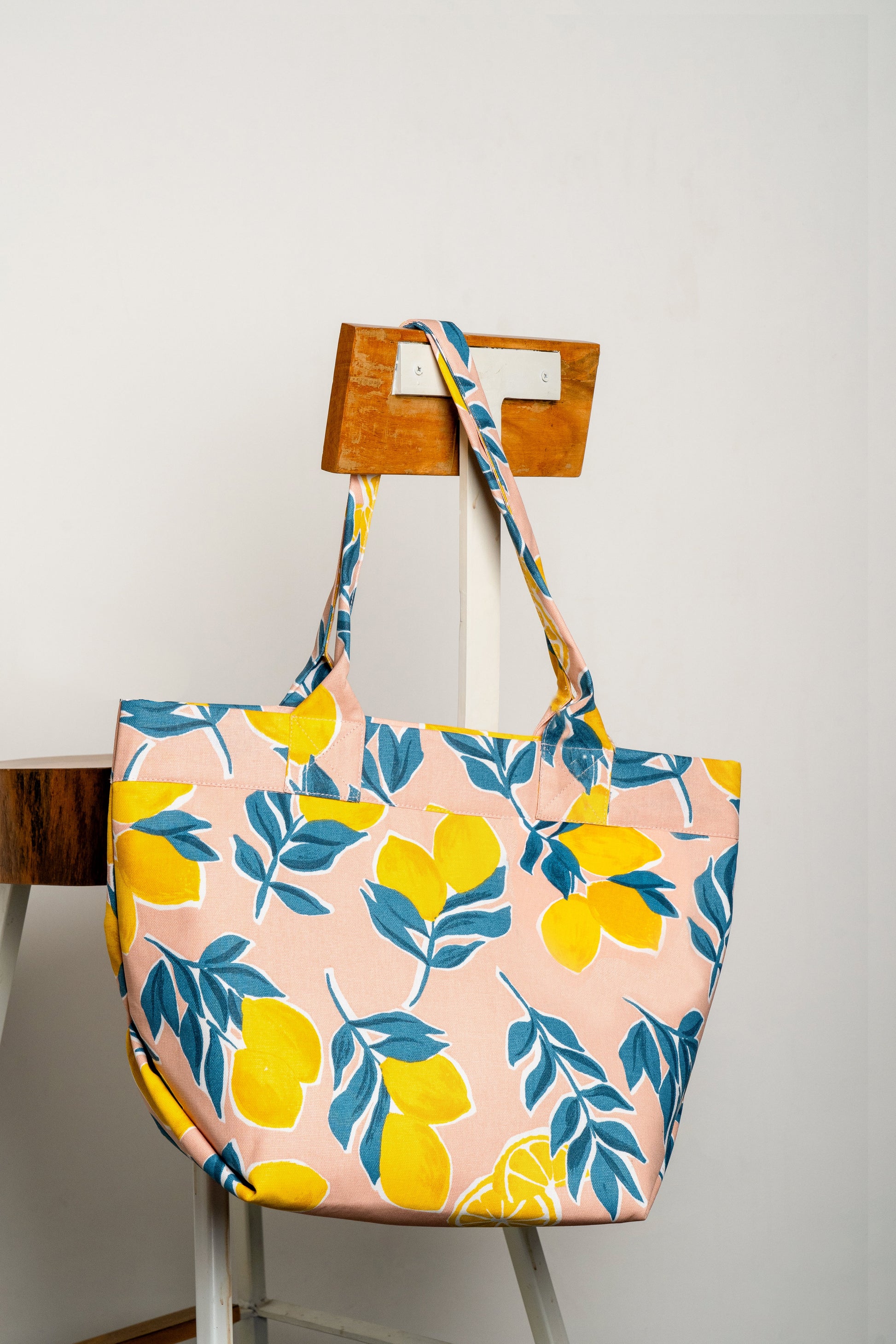 Lemon Orchid – Water Repellent Tote Bag