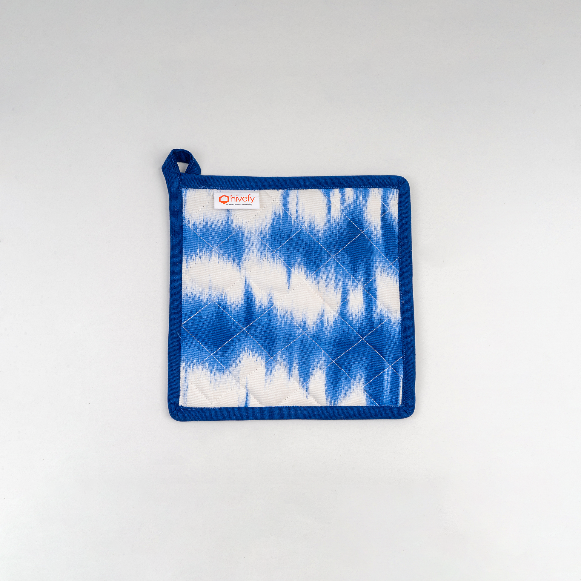 Waves Printed Potholder-(Set/2)