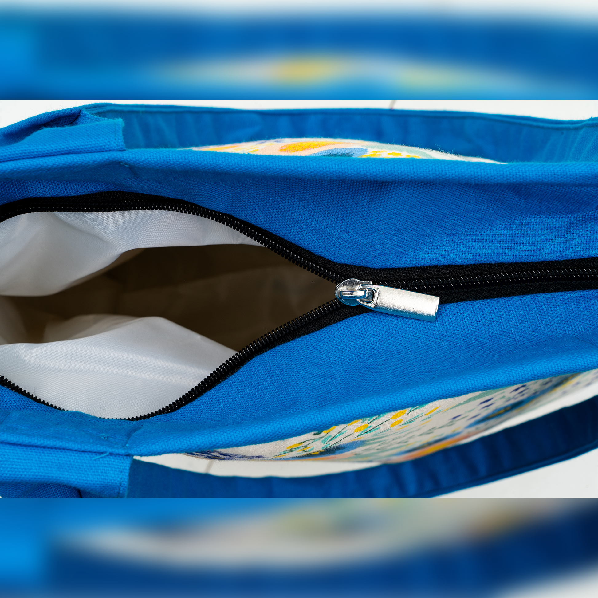 Floral Breeze Tote Bag