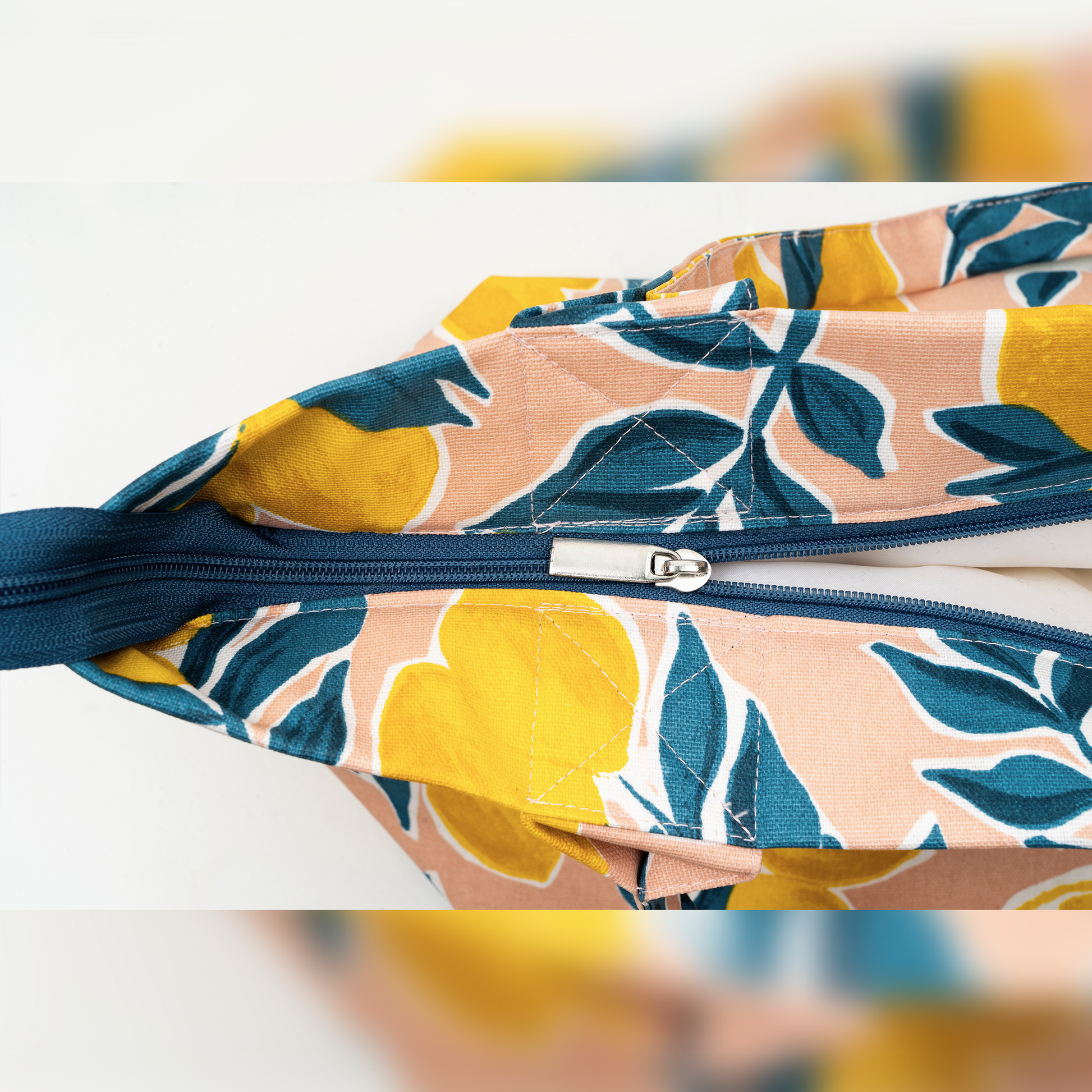 Lemon Orchid – Water Repellent Tote Bag