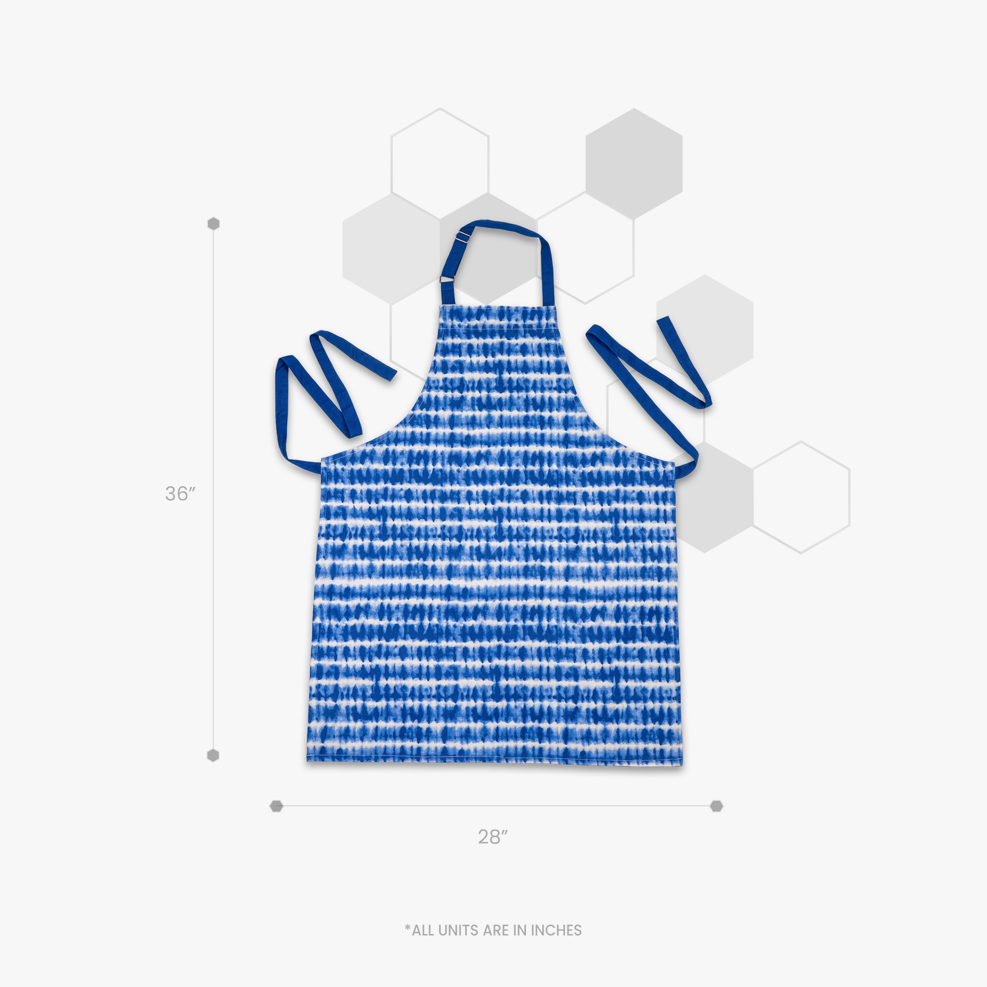 Iceberg Printed Apron+Pot holder+Glove Combo -(Set/1+1+1)