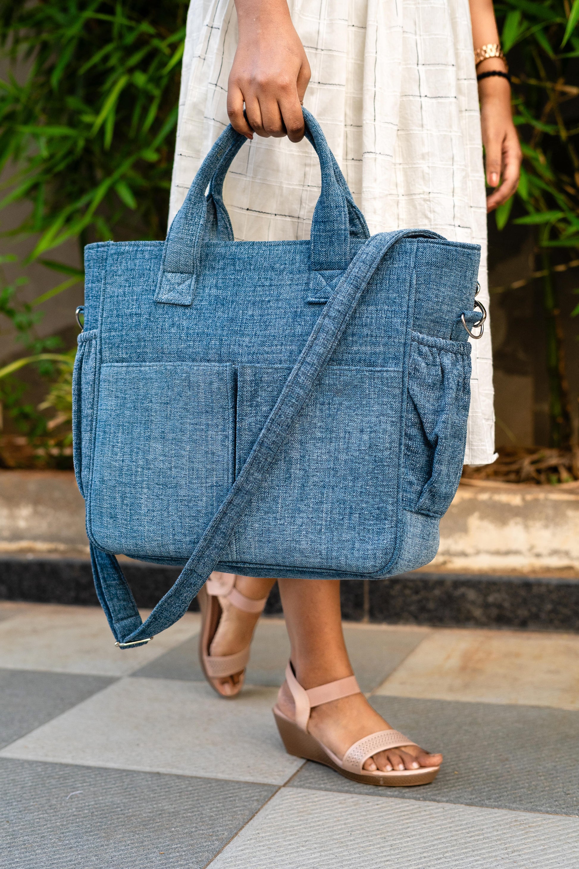 Ocean Breeze Signature Unisex Office Bag with Laptop Compartment