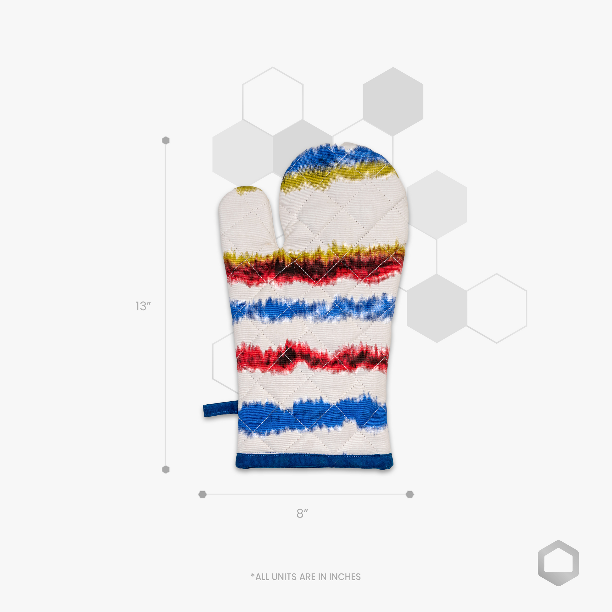 Tempest Printed Gloves-(Set/2)