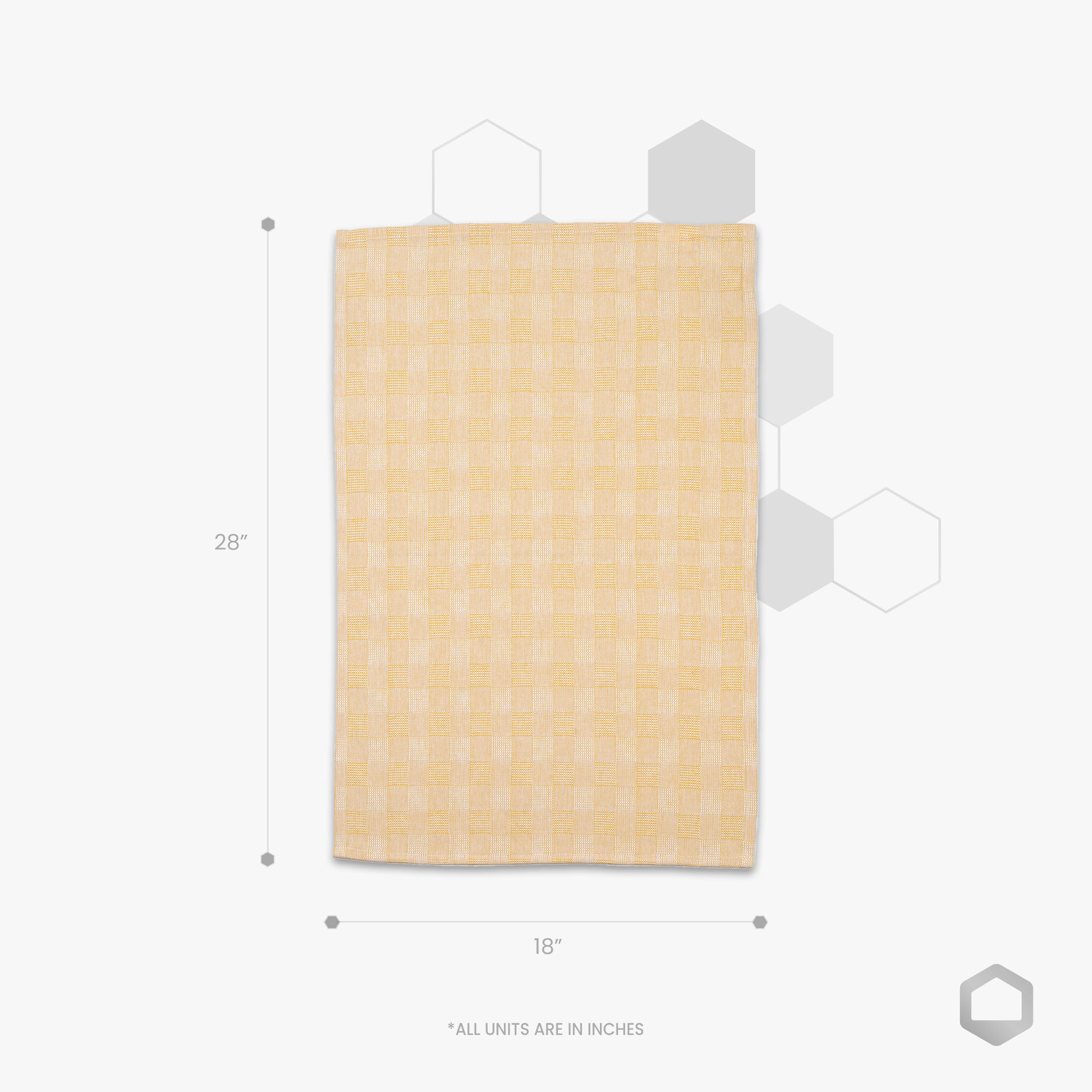 Marigold Dobby Kitchen Towels-(Set/3)