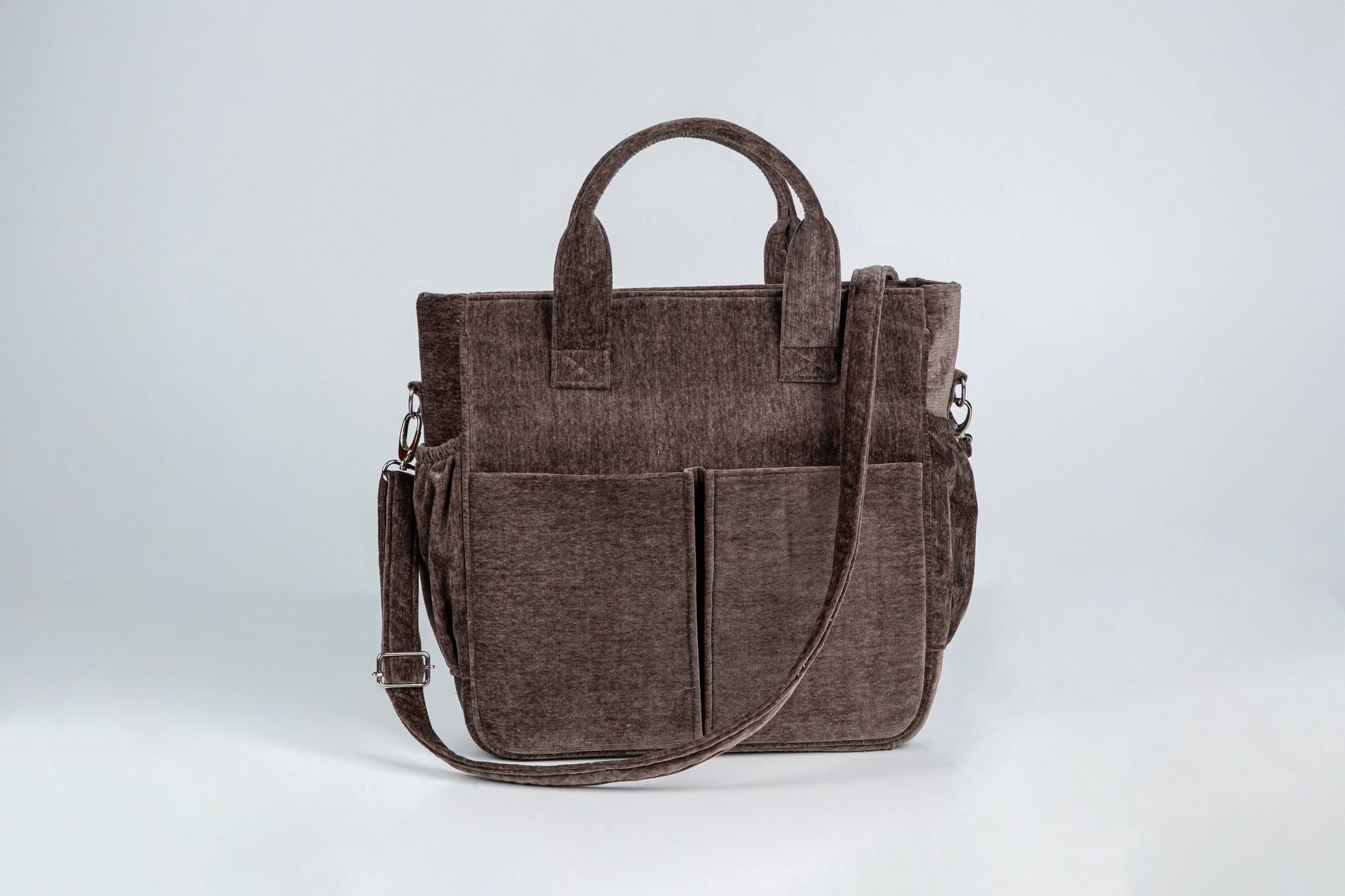 Bronze Velvet Signature Unisex Office Bag with Laptop Compartment