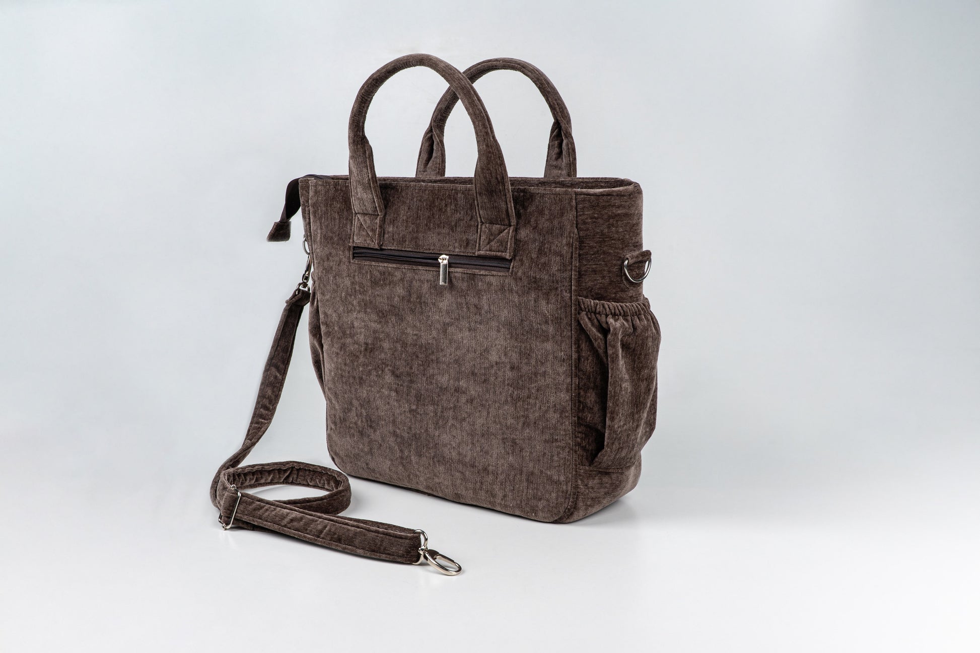 Bronze Velvet Signature Unisex Office Bag with Laptop Compartment