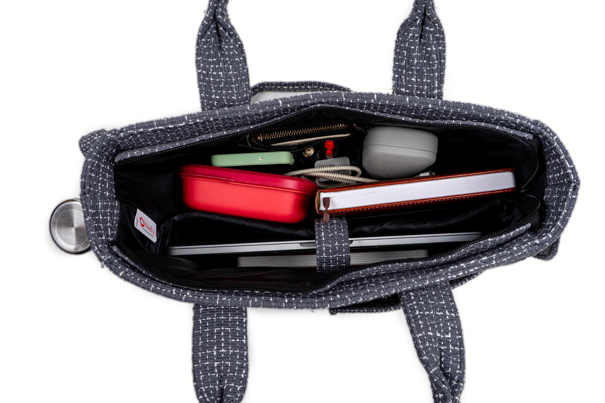 PinCraft Signature Unisex Office Bag with Laptop Compartment