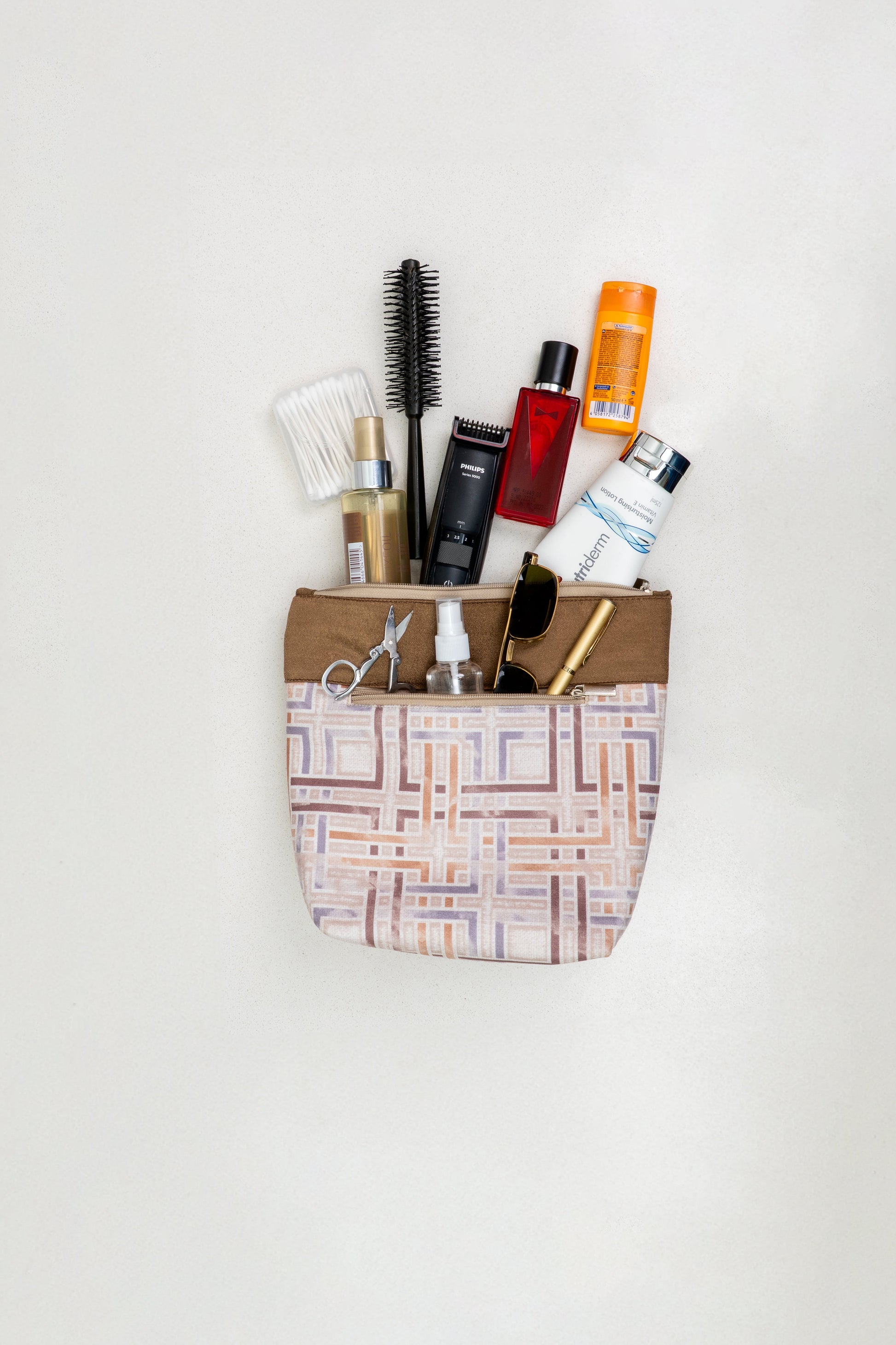 Amber Maze Multi-Purpose Travel pouches Set of 3 Pouches