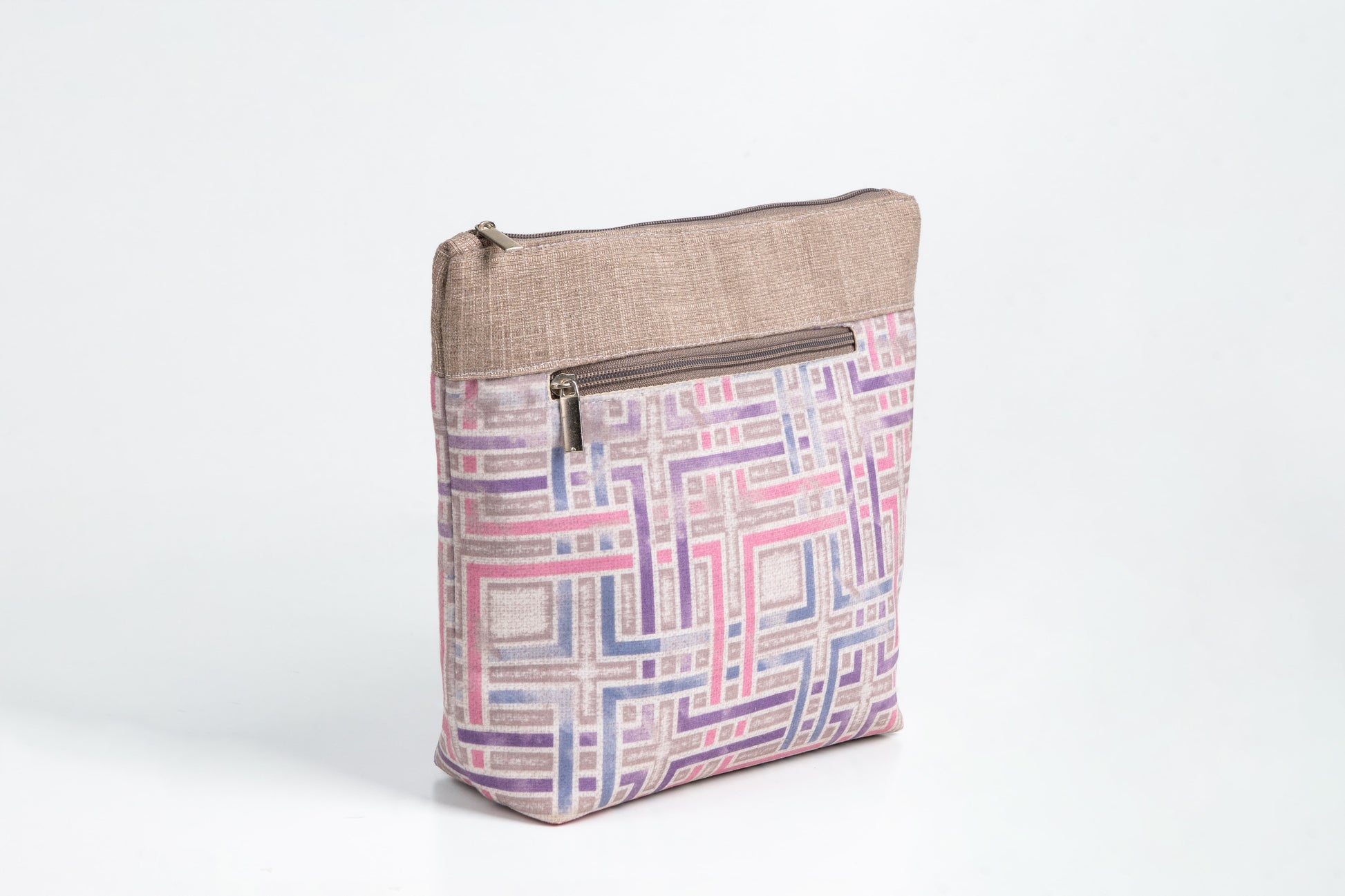 Lavender Maze Multi-Purpose Travel pouches Set of 3 Pouches