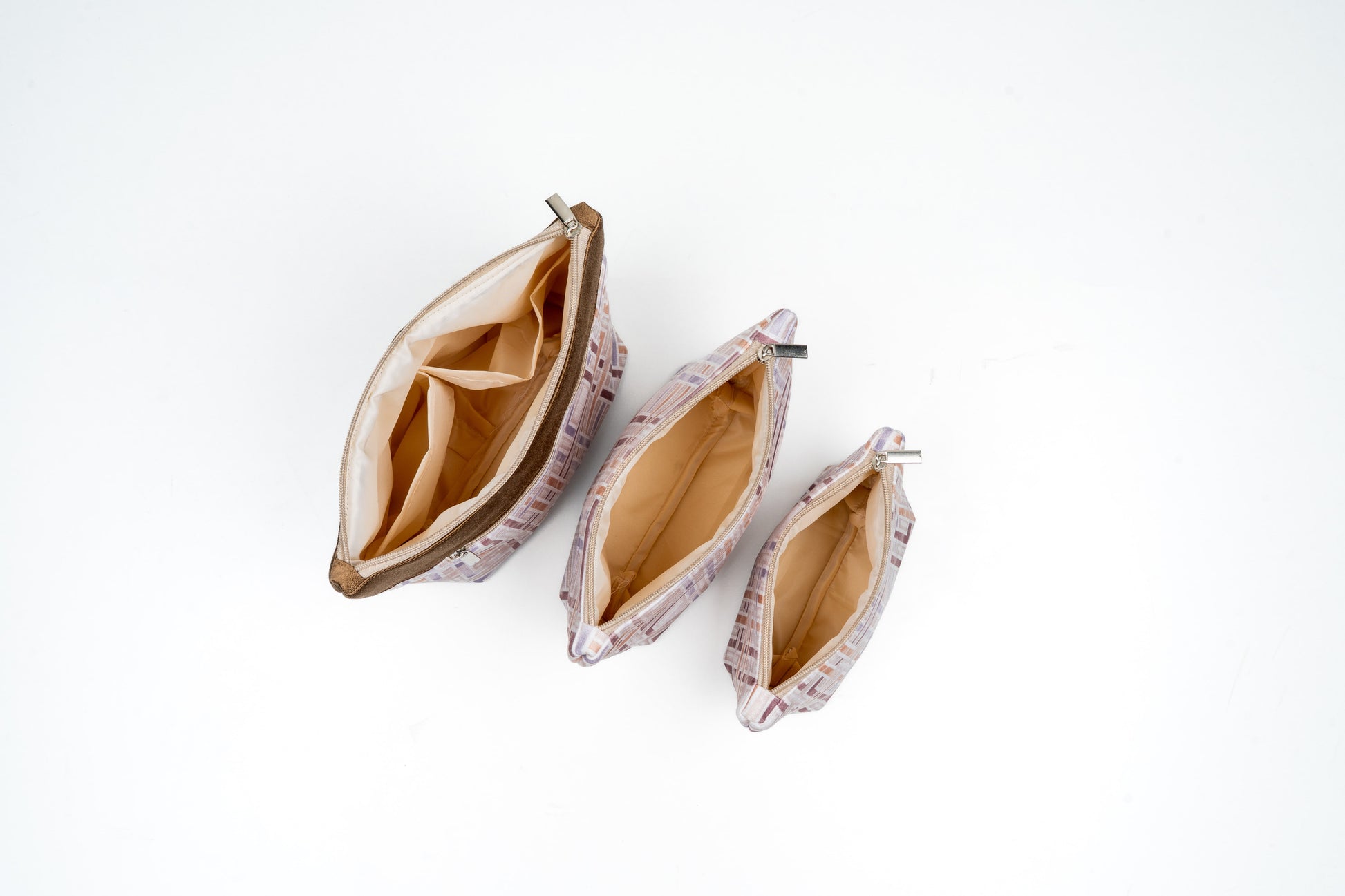 Amber Maze Multi-Purpose Travel pouches Set of 3 Pouches