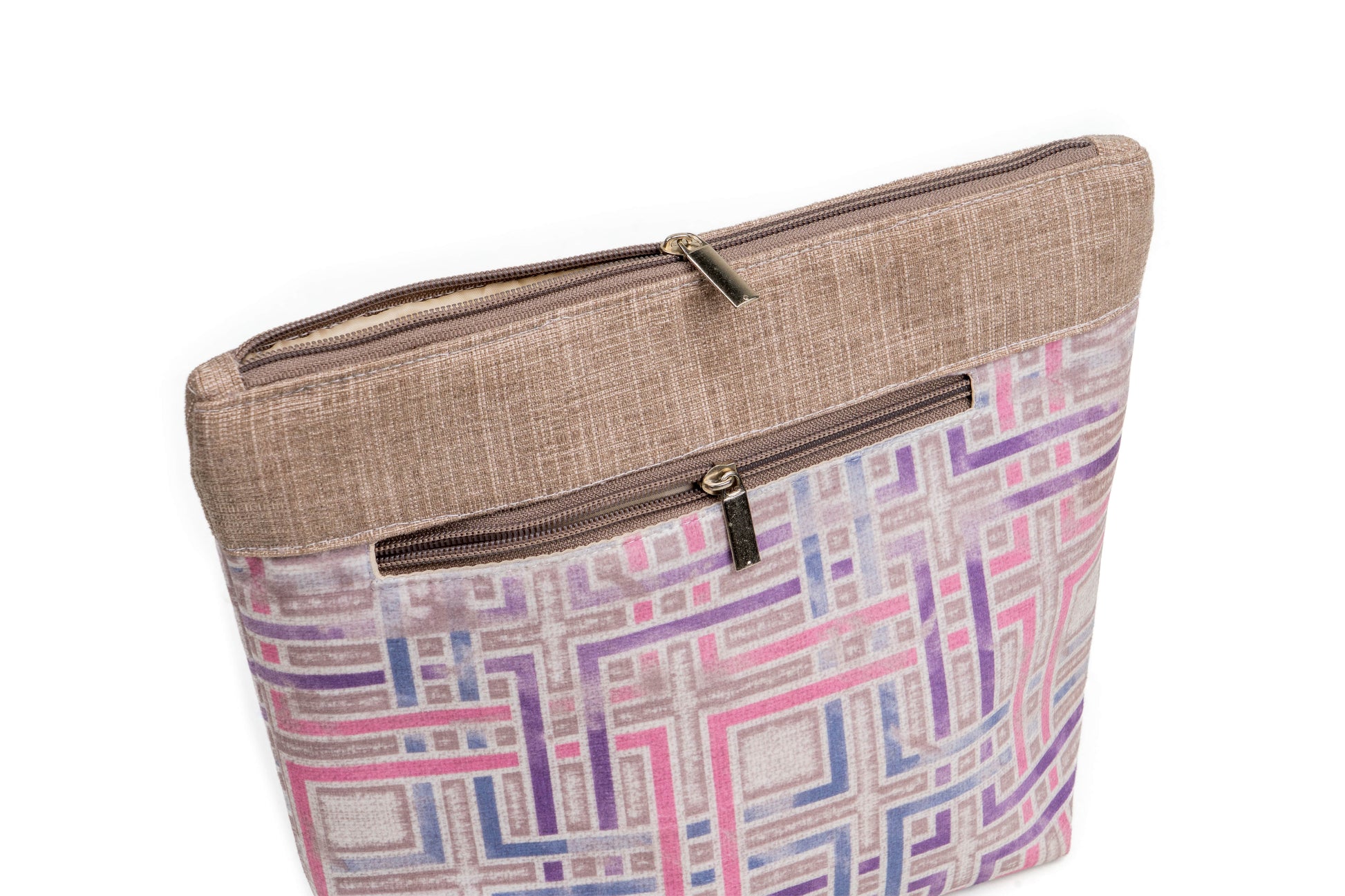 Lavender Maze Multi-Purpose Travel pouches Set of 3 Pouches