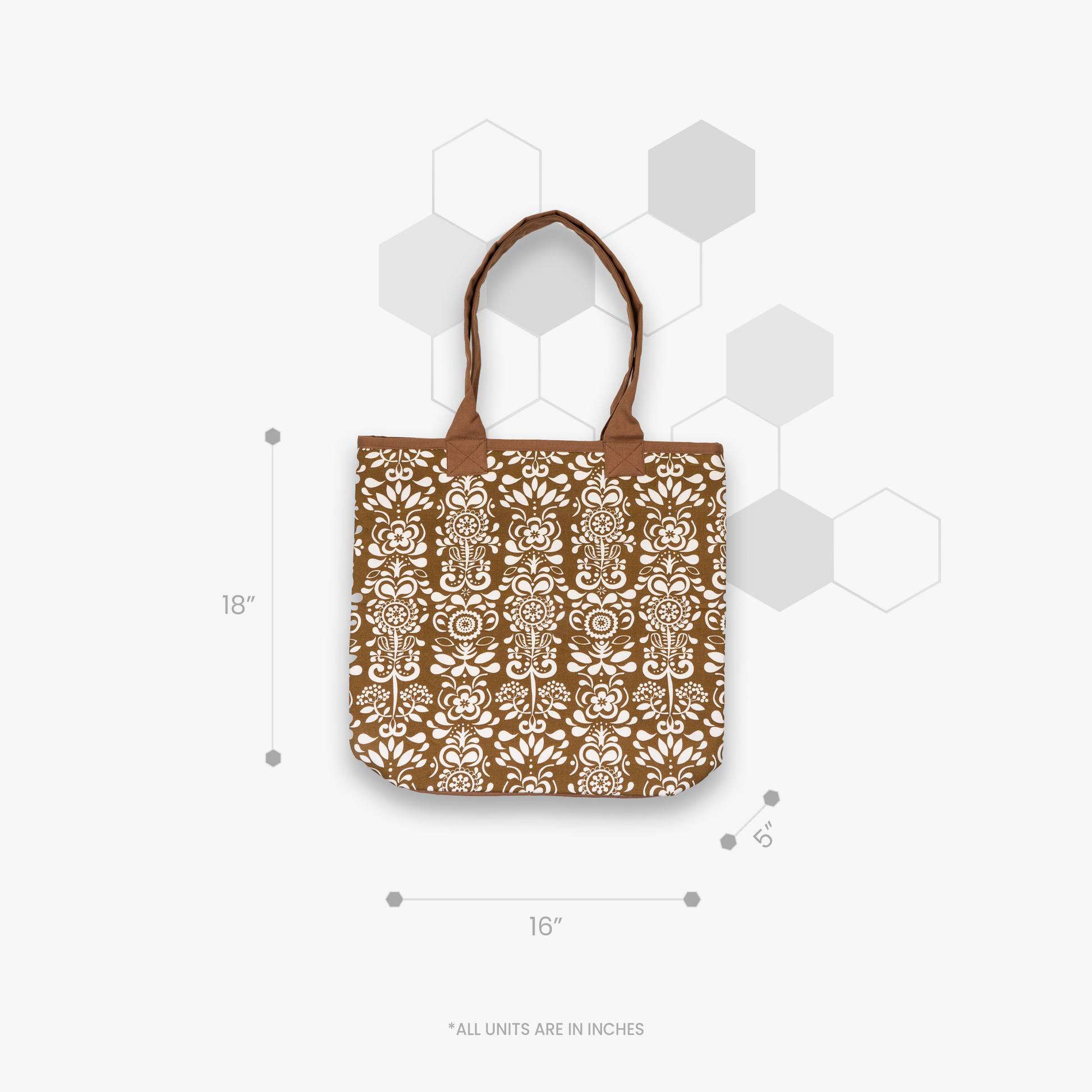 Floral Fusion Tote Bag
