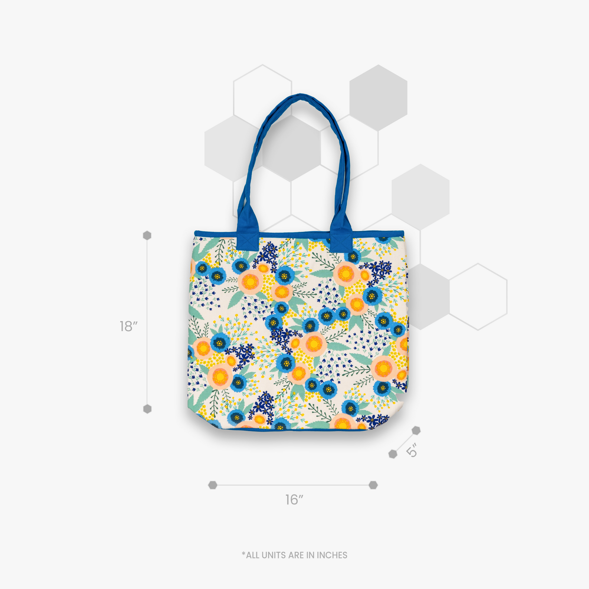Floral Breeze Tote Bag