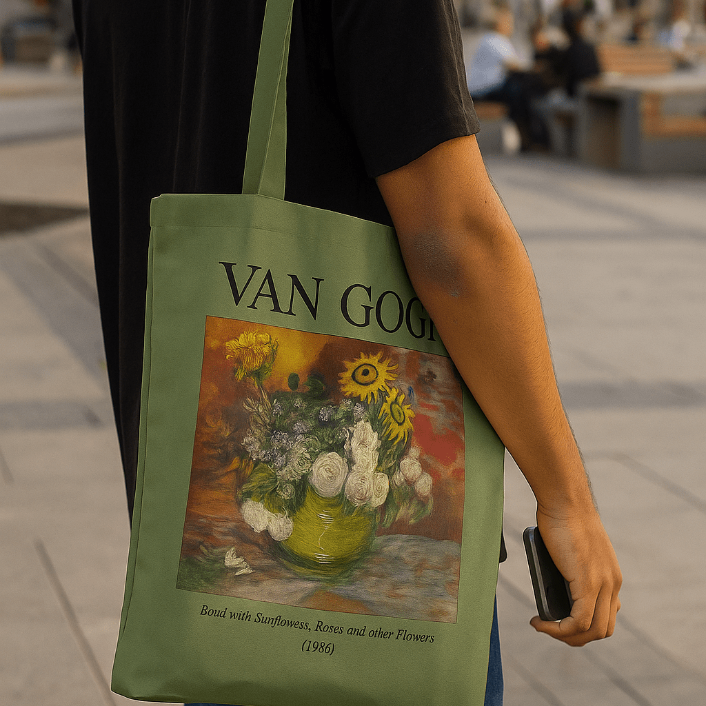 Bowl with Sunflowers Small Tote Bag