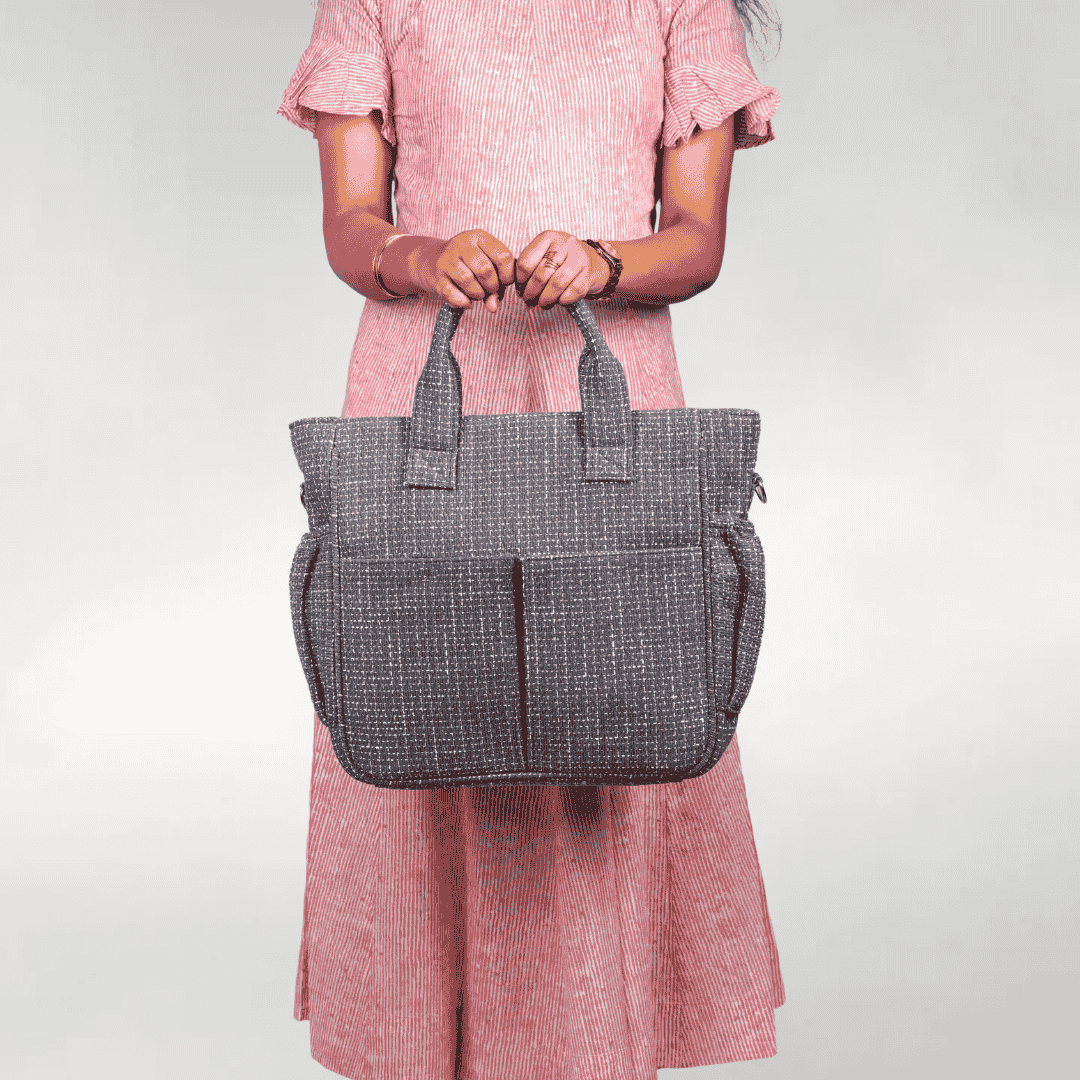 PinCraft Signature Unisex Office Bag with Laptop Compartment