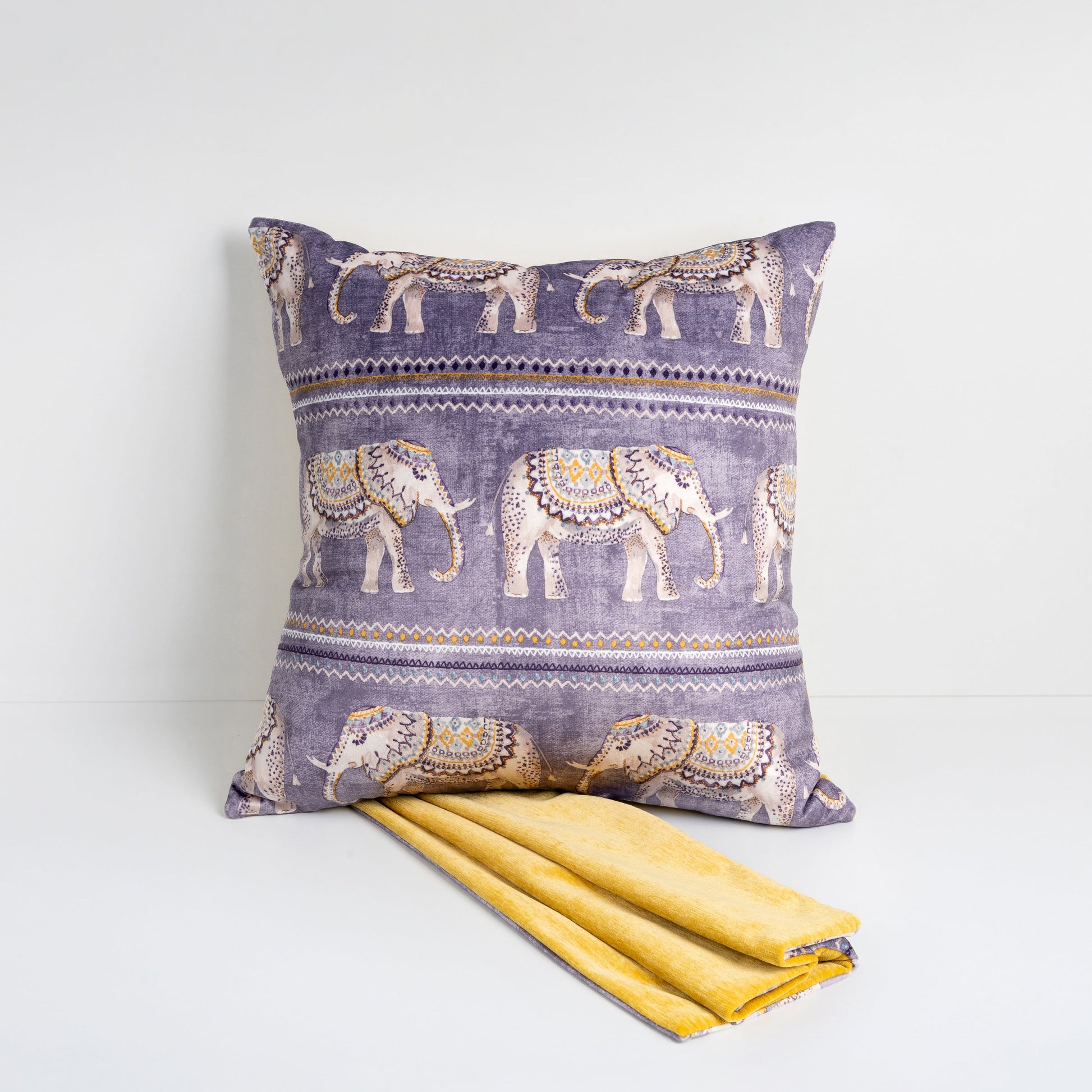 Tusk ki Roshni Cushion Covers – Set of 2 (18" x 18")
