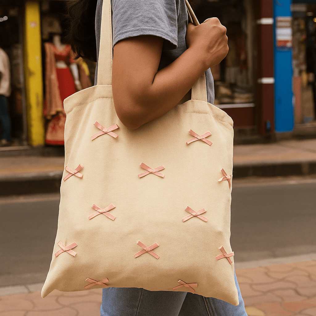 Pink Small Tote Bag