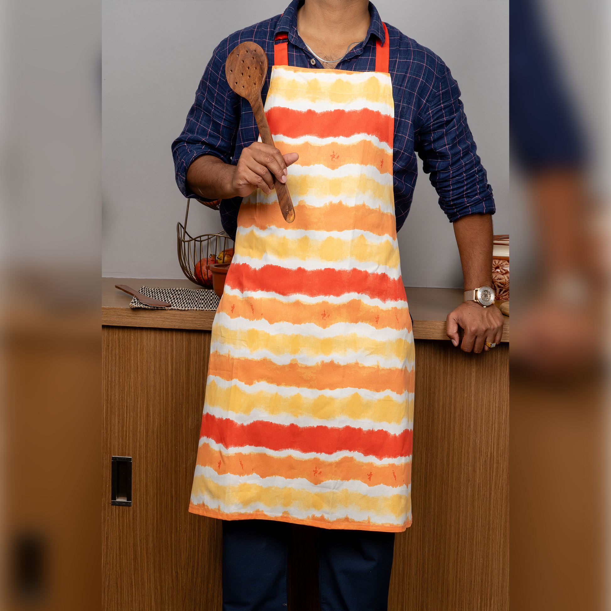 Printed Apron-Sunset (Set/2)