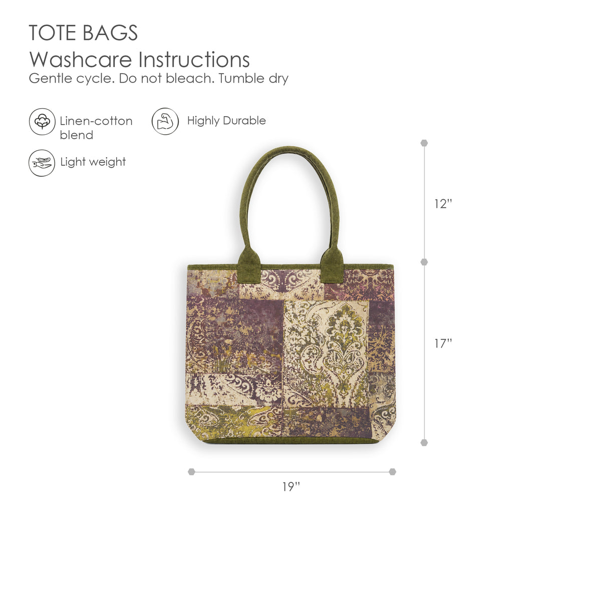 Vintage Wine - XL Tote Bag