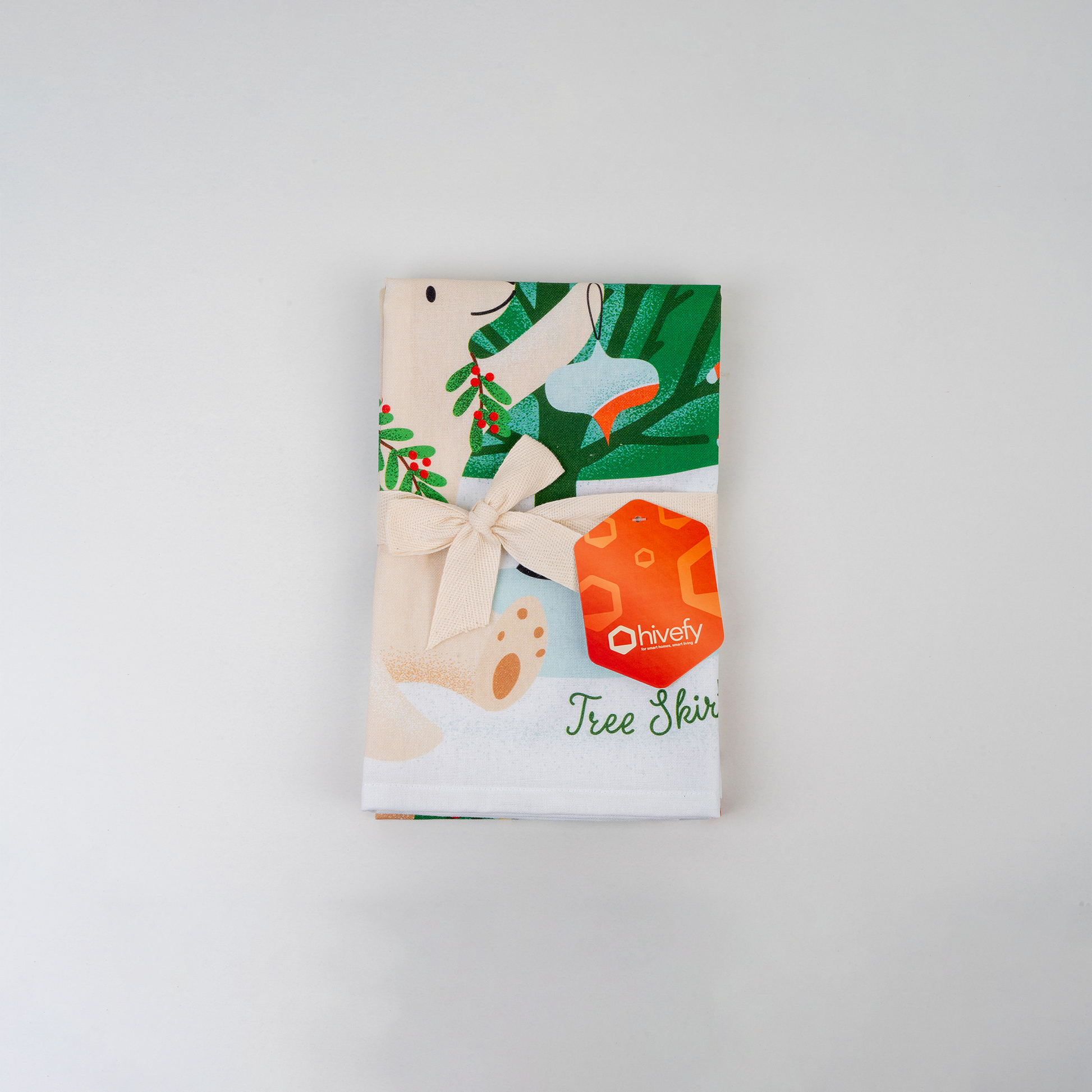 Digital Printed Hand Towel-Christmas Deco (set/2)