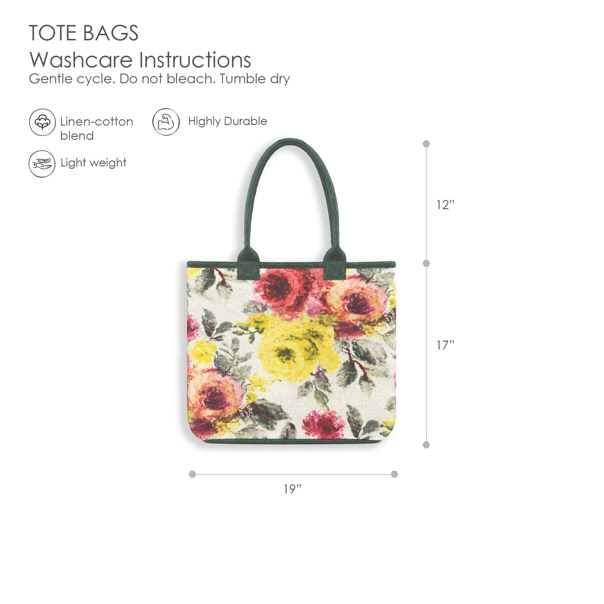 Wildflower - XL Tote Bag