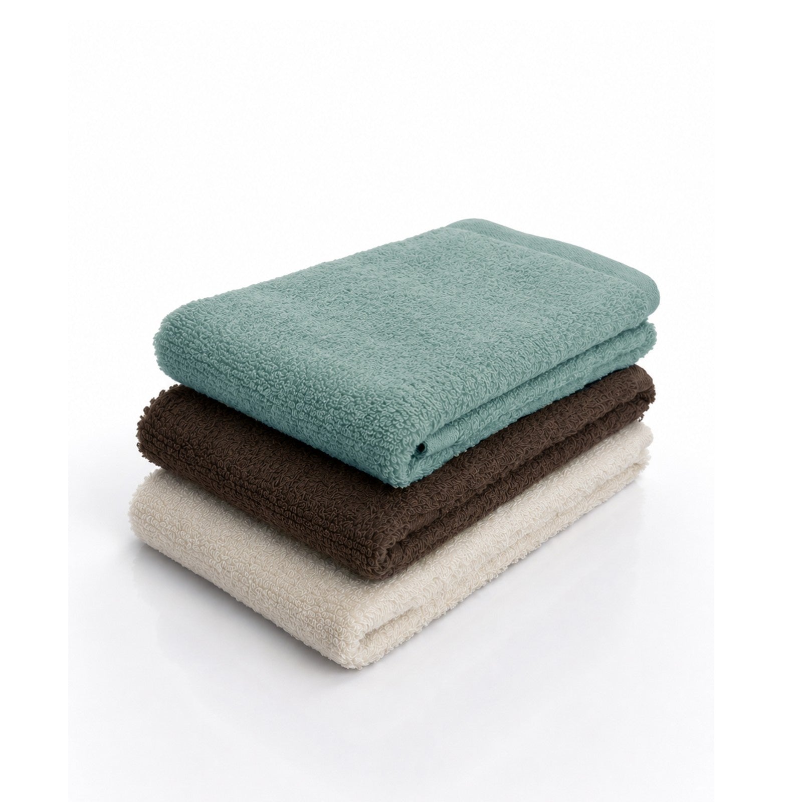 Mocha- Terry Hand / Vanity Towel-(Set/3)