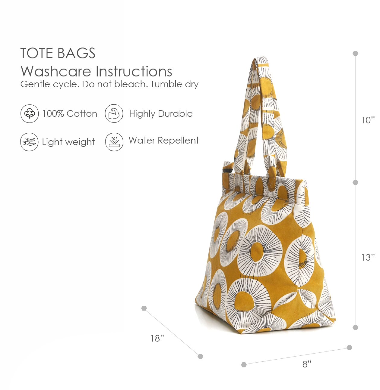 Sunbeam – Water Repellent Tote Bag