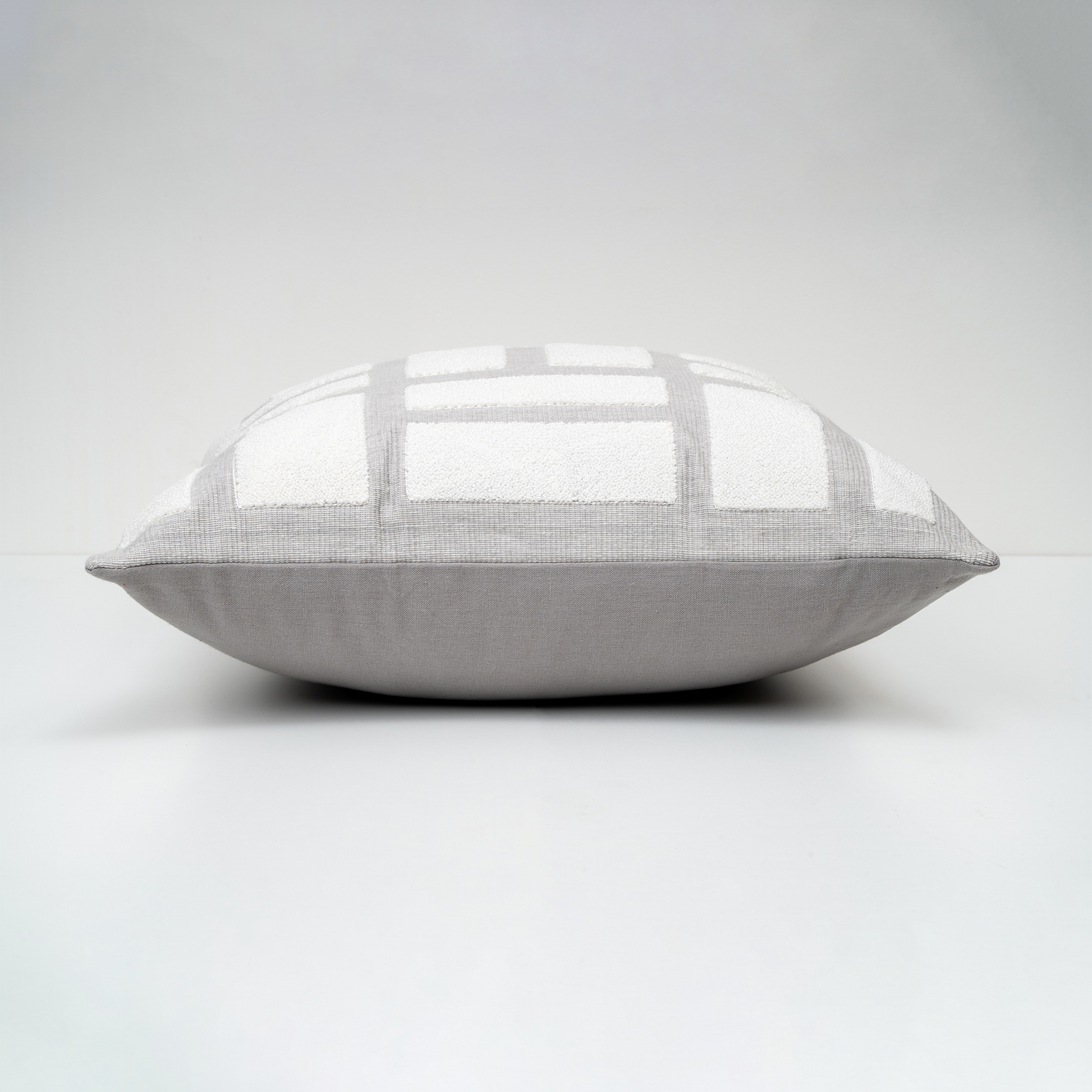 Silver Bricks Cushion Covers - Set Of 2 (20" x 20")