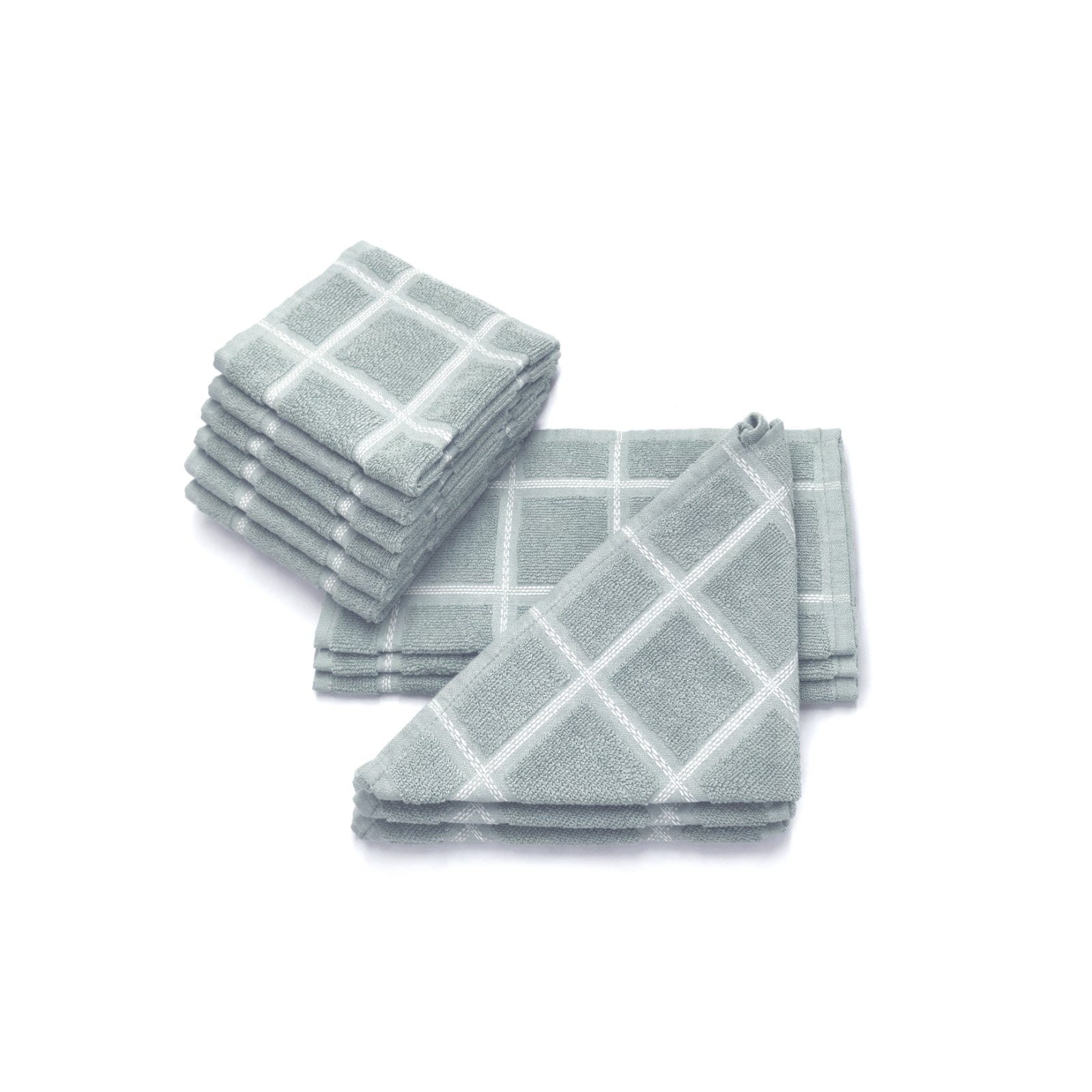 Fogsy Dobby Checks Napkins -(set/12)