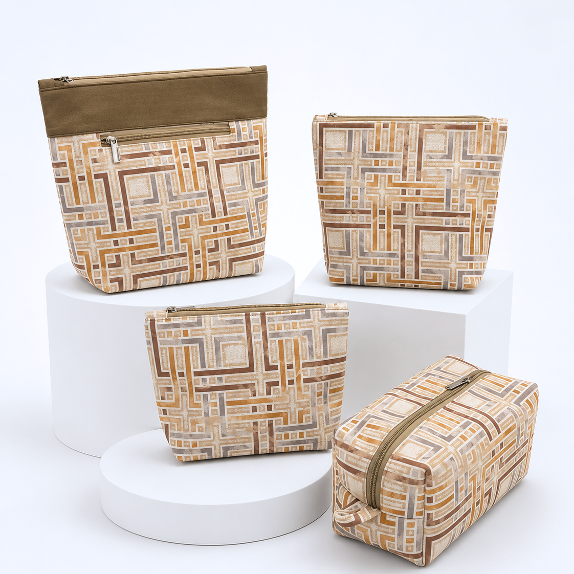 Amber Maze Set of 4 Pouch Combo