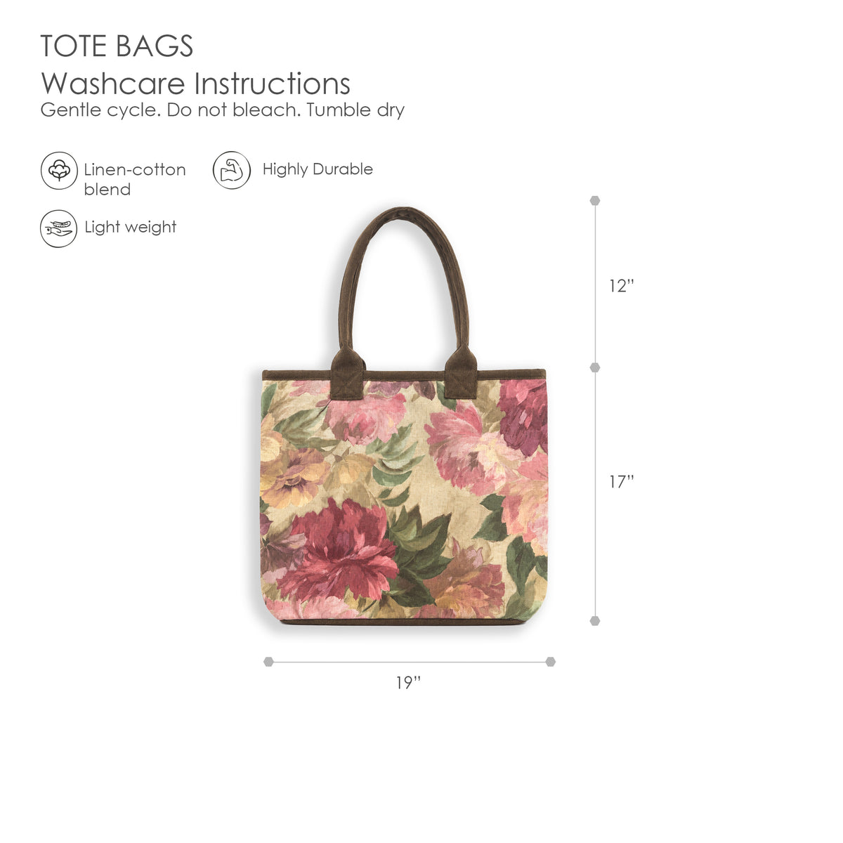 Plum bloom - XL Tote Bag