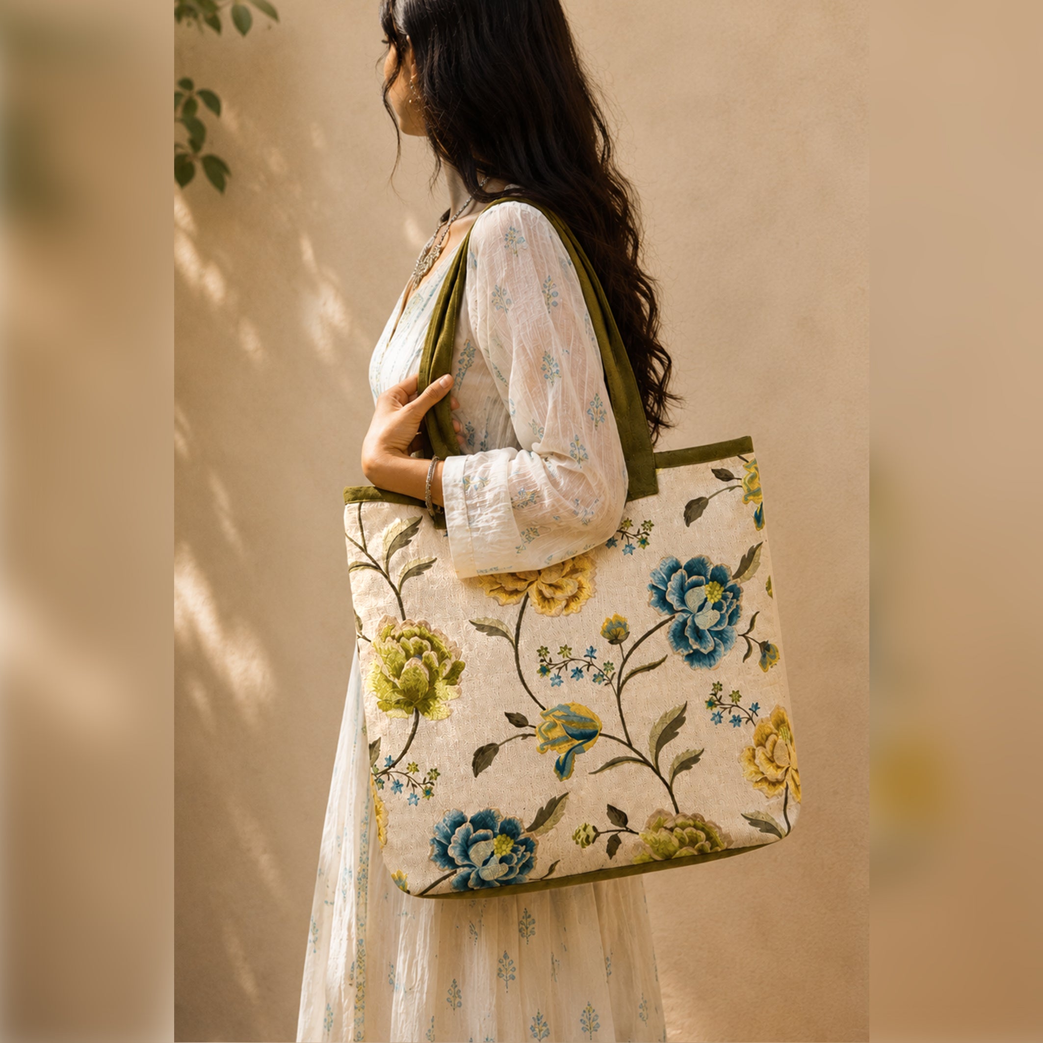 Bluebell Muse - XL Tote Bag