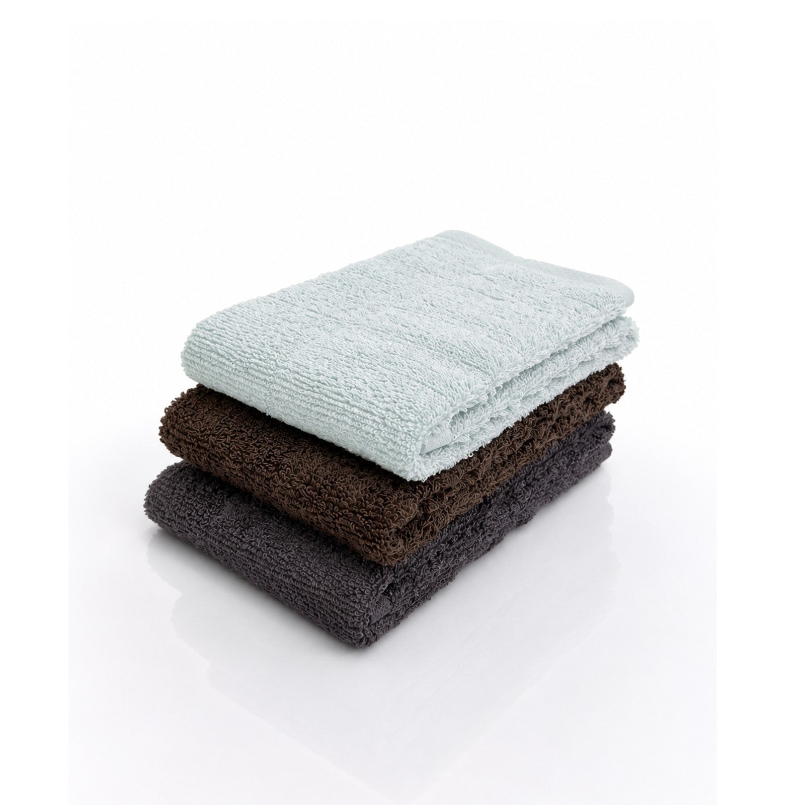 Sage- Terry Hand / Vanity Towel-(Set/3)