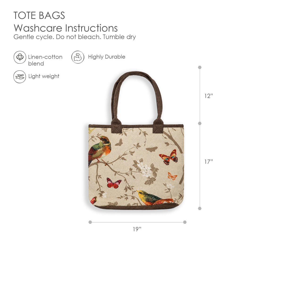 Flutter Grove - XL Tote Bag