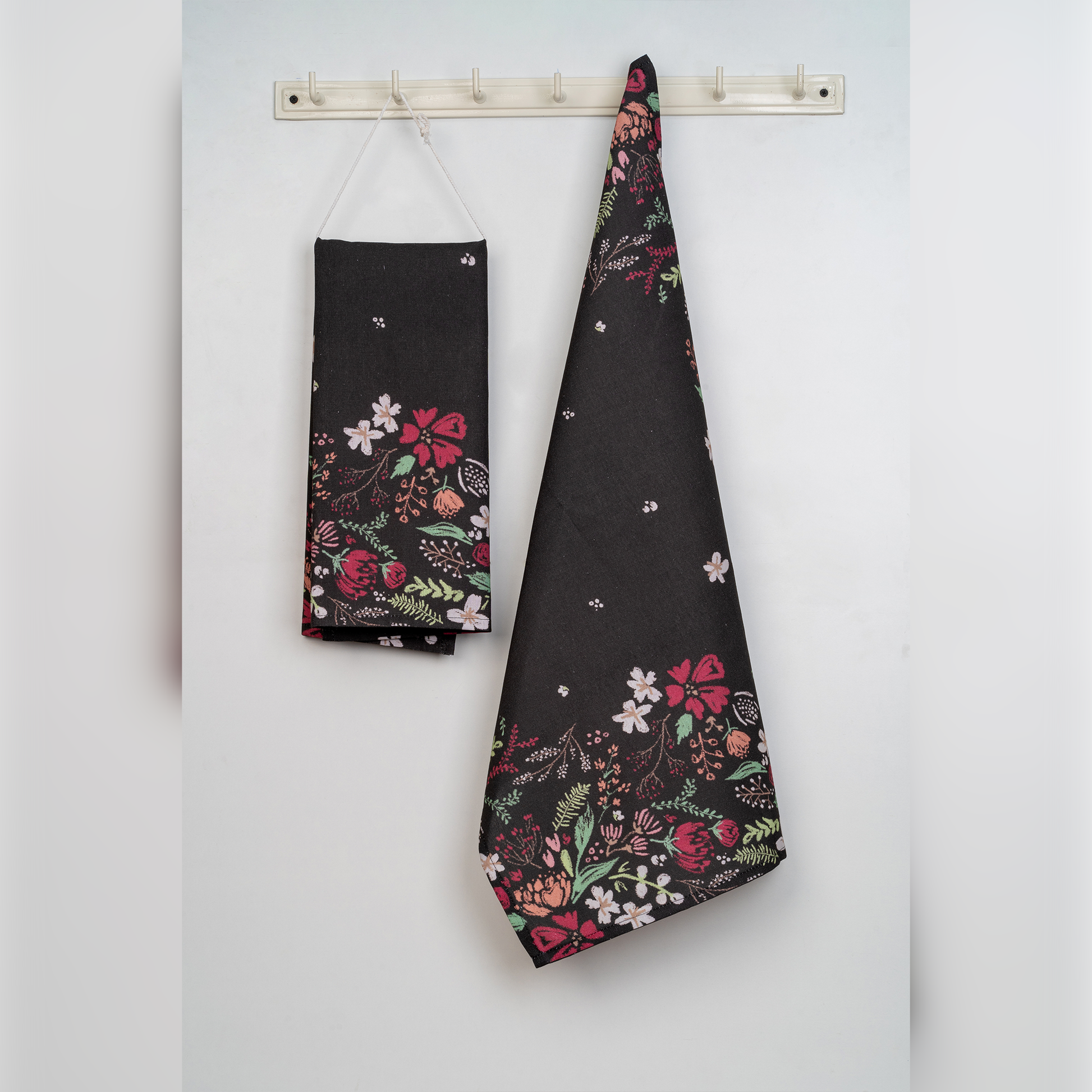 Digital Printed Kitchen Towel -Garden (set/2)