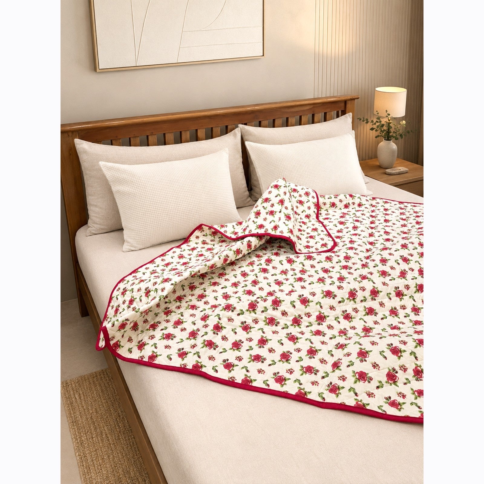 Scarlet Premium Organic Cotton Quilt
