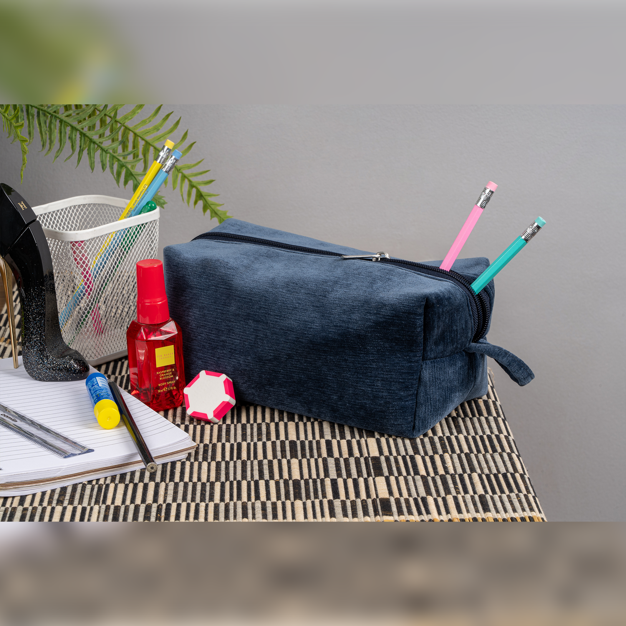 Utility Pouches-Ocean Velvet