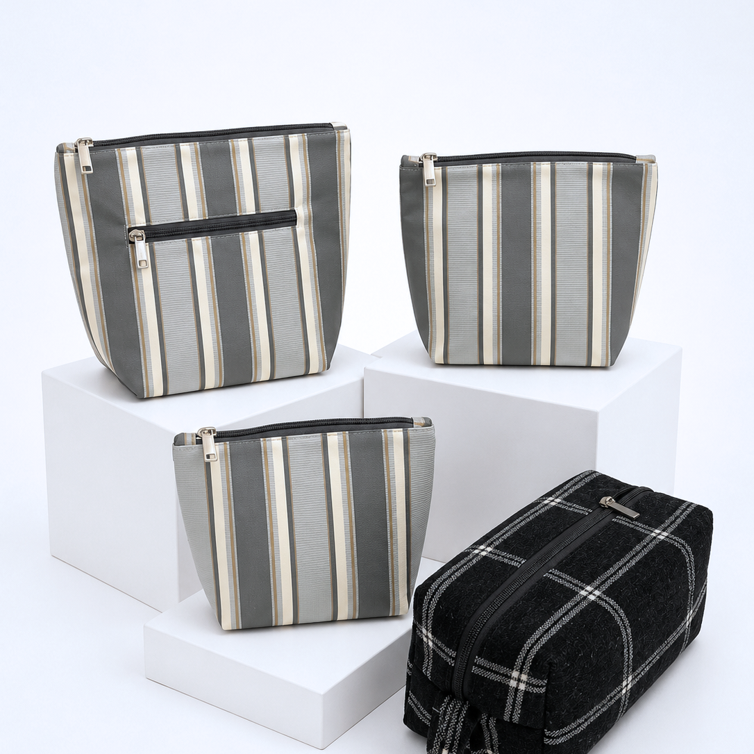 Svelte Luxe & Eclipse Squares Set of 4 Pouch Combo