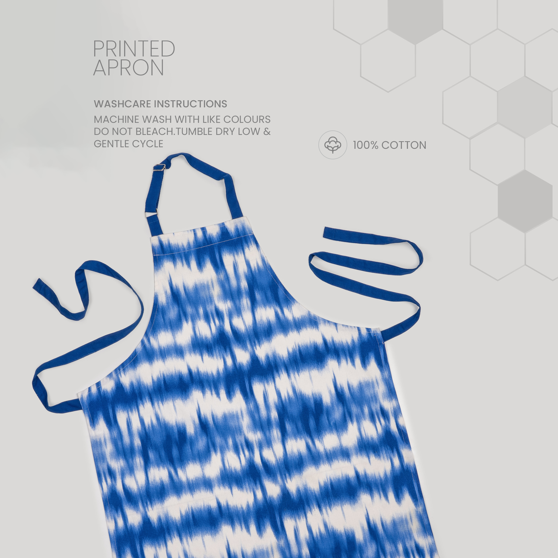 Printed Apron-Waves (Set/2)