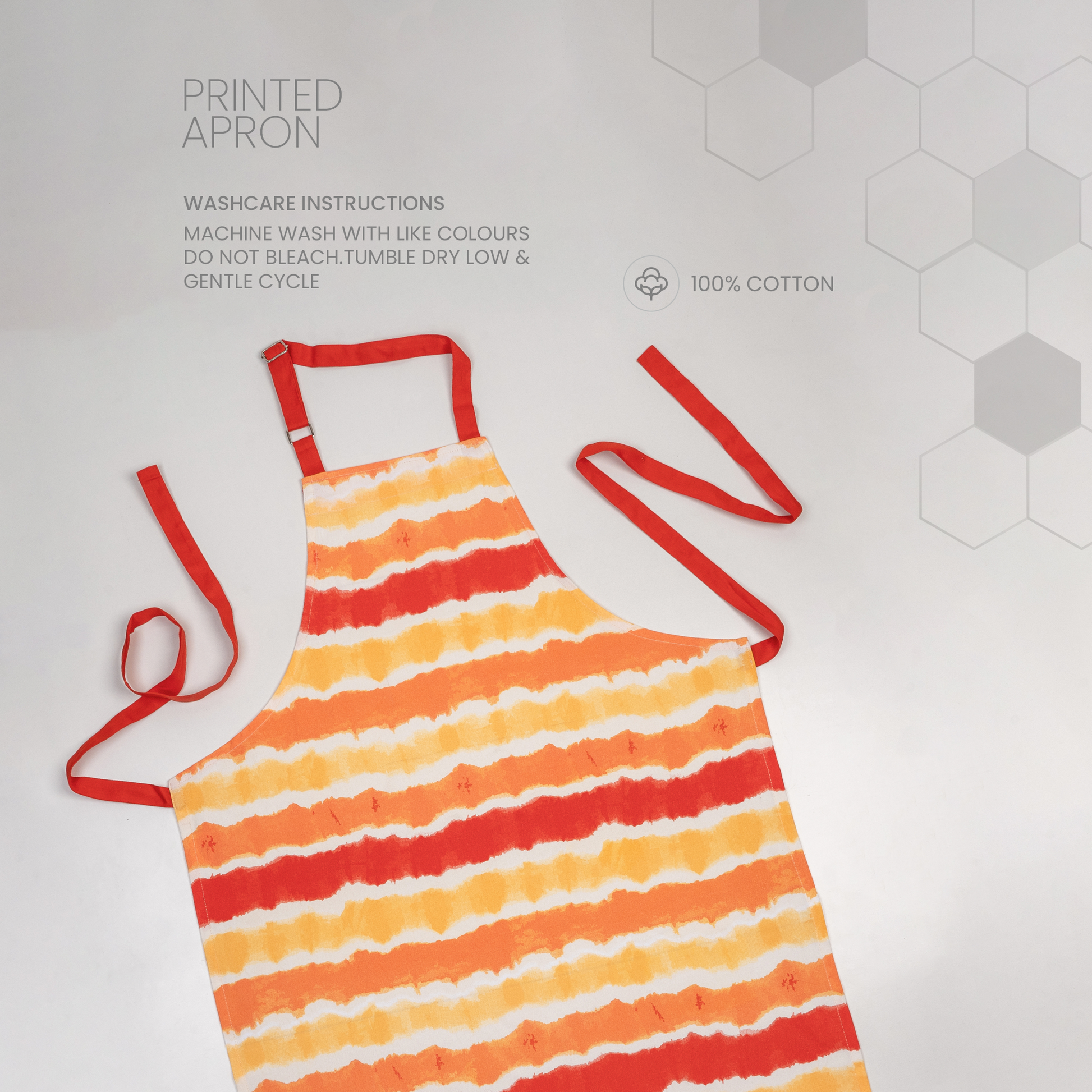 Printed Apron-Sunset (Set/2)