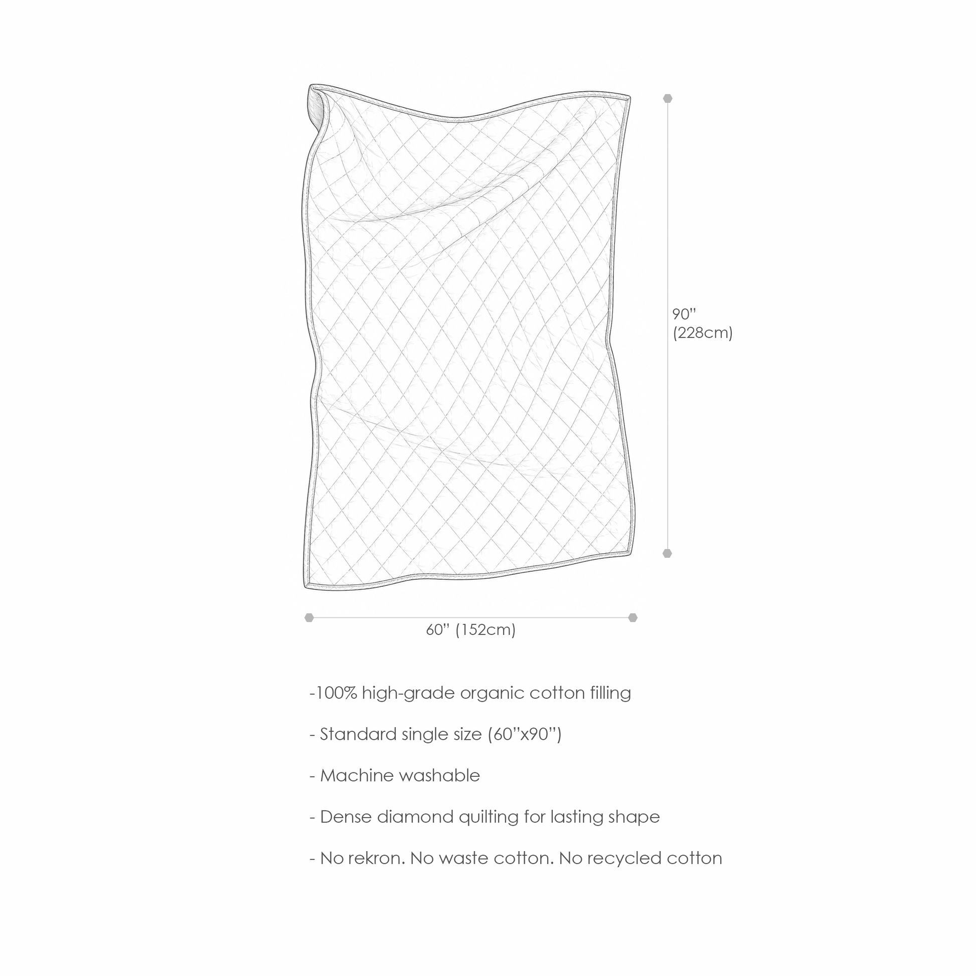 Scarlet Premium Organic Cotton Quilt