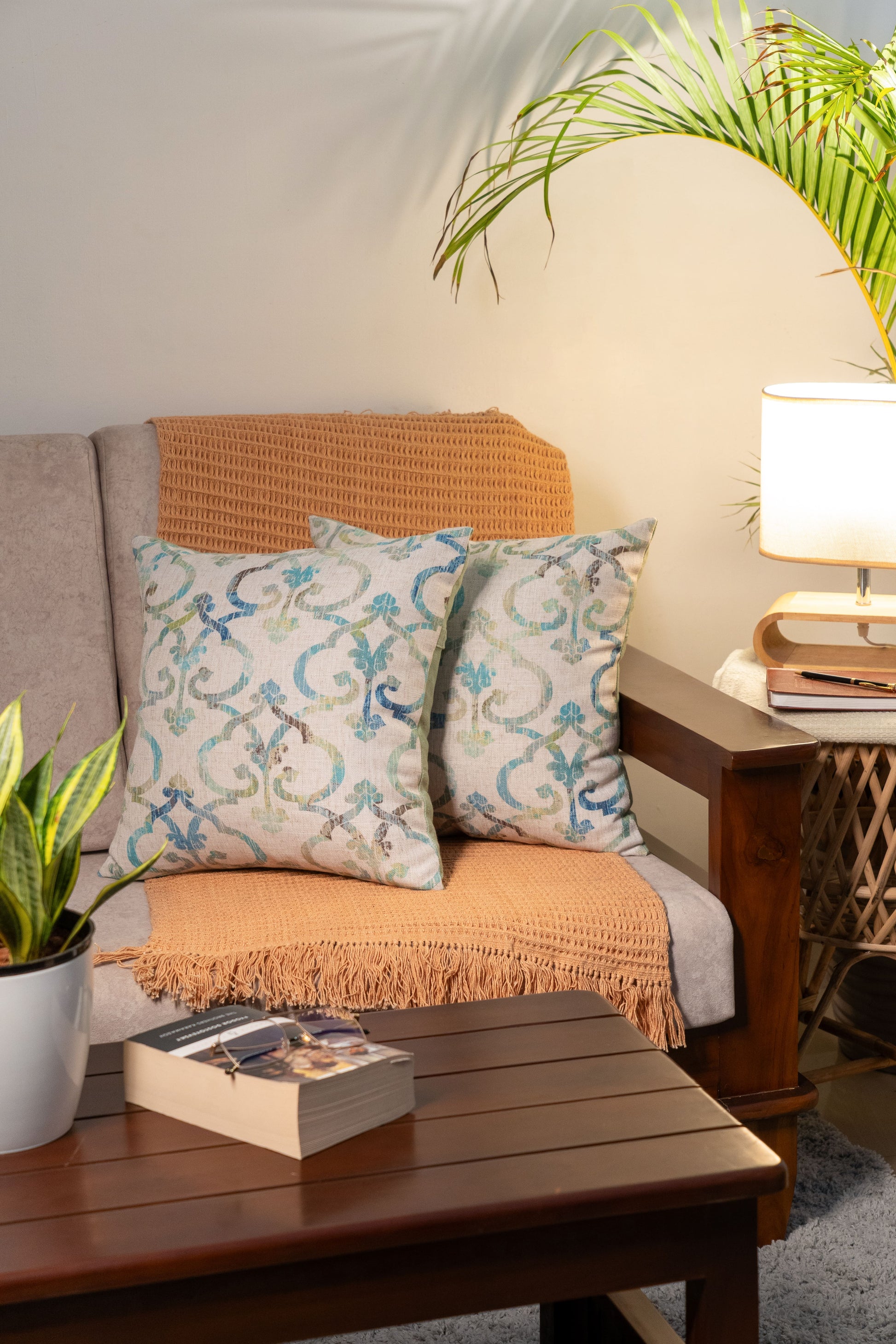 Zamrud Cushion Covers – Set of 2 (18" x 18")
