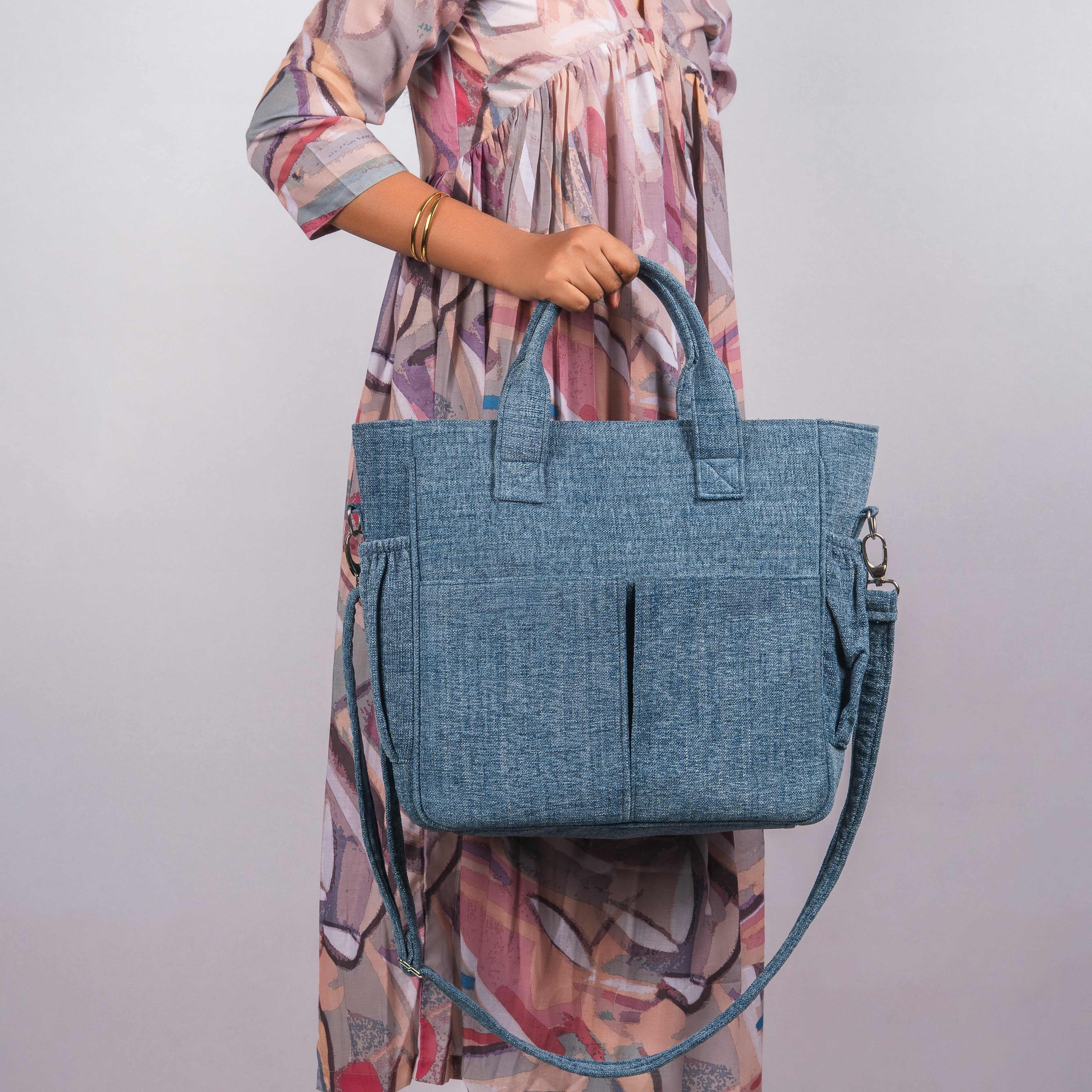 Signature Unisex Ocean Breeze Office Bag with Laptop Compartment