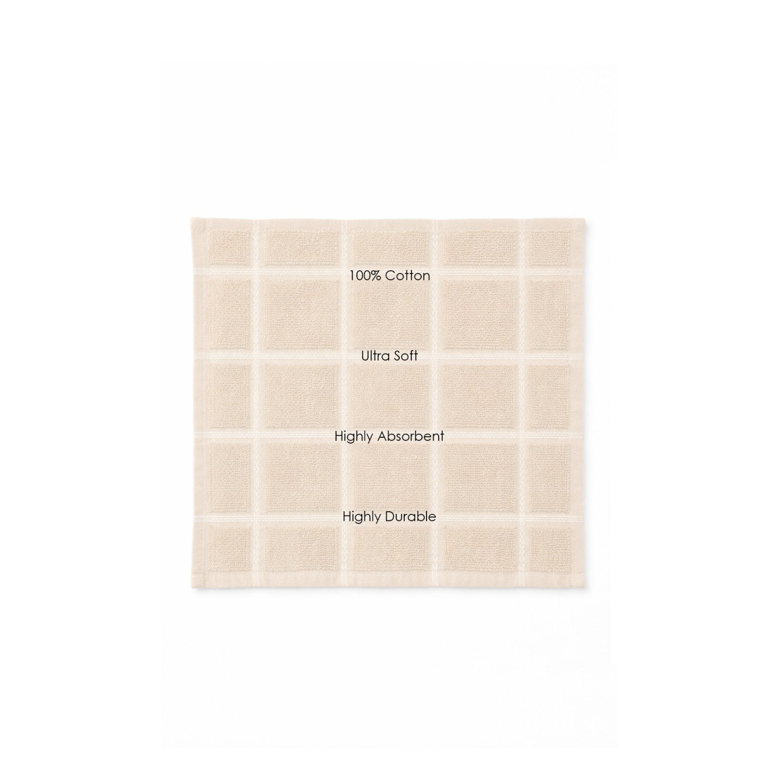 Dunelet Dobby Checks Napkins -(set/12)