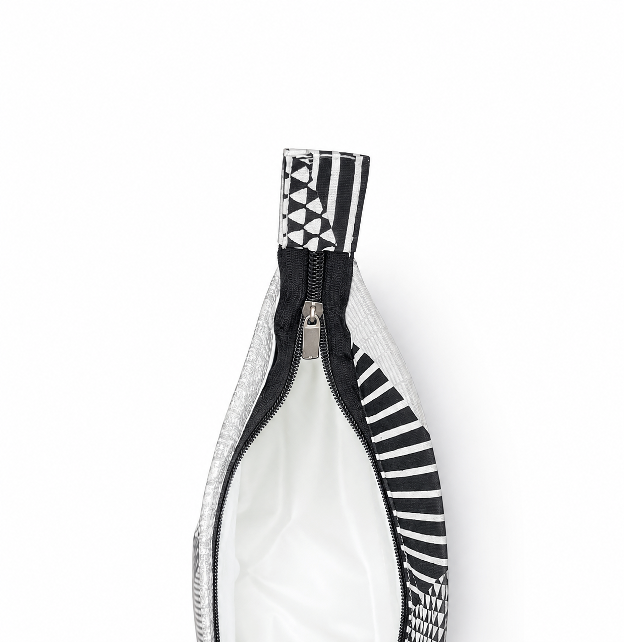 Graphite Grid – Water Repellent Tote Bag