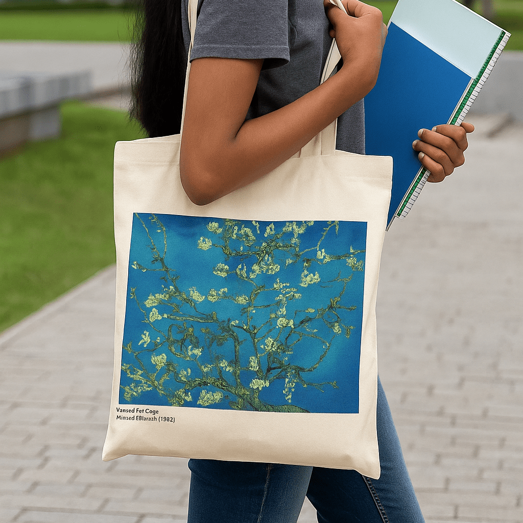 Almond Blossom Small Tote Bag