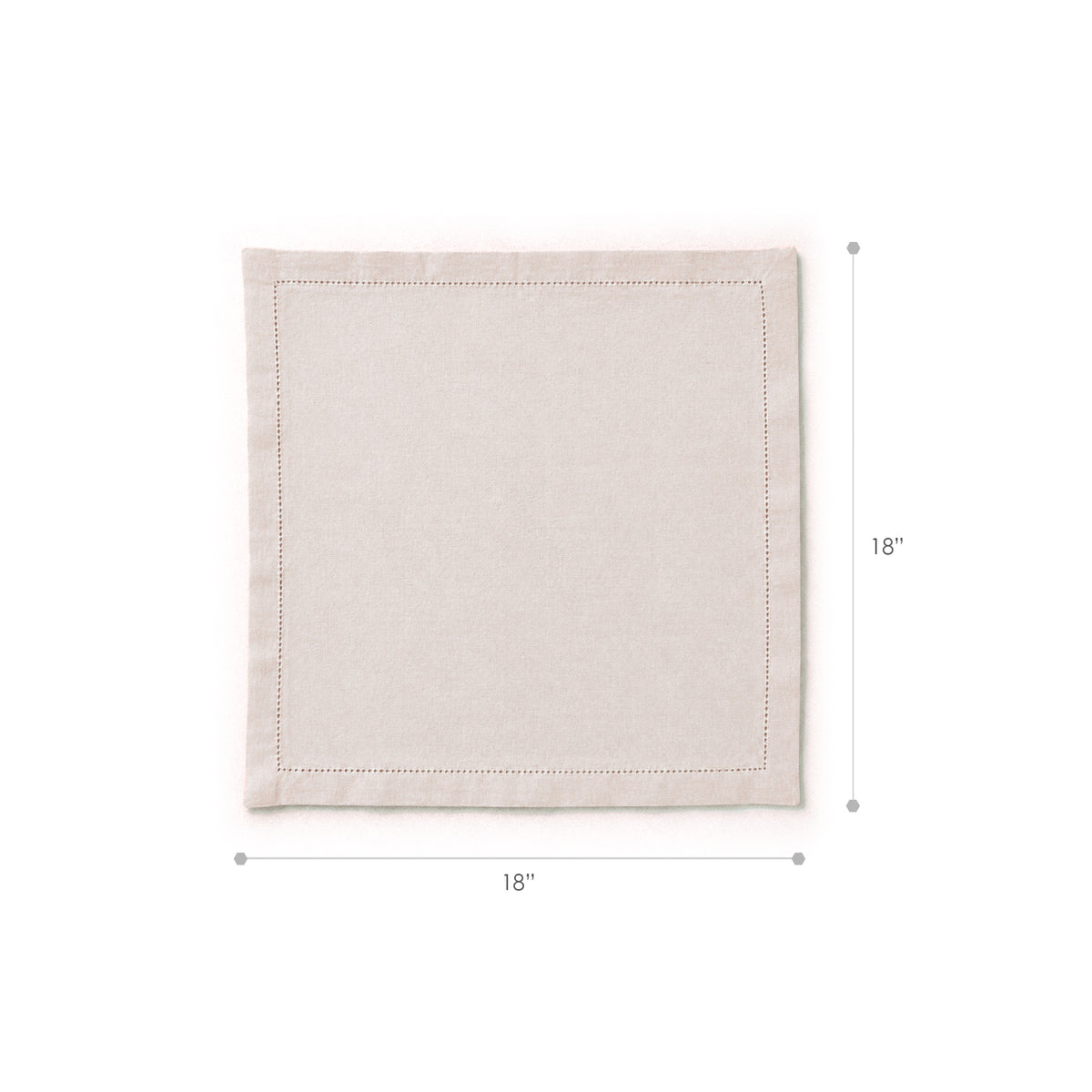 Another Round - Classic Hemstitch Napkins (set/12)